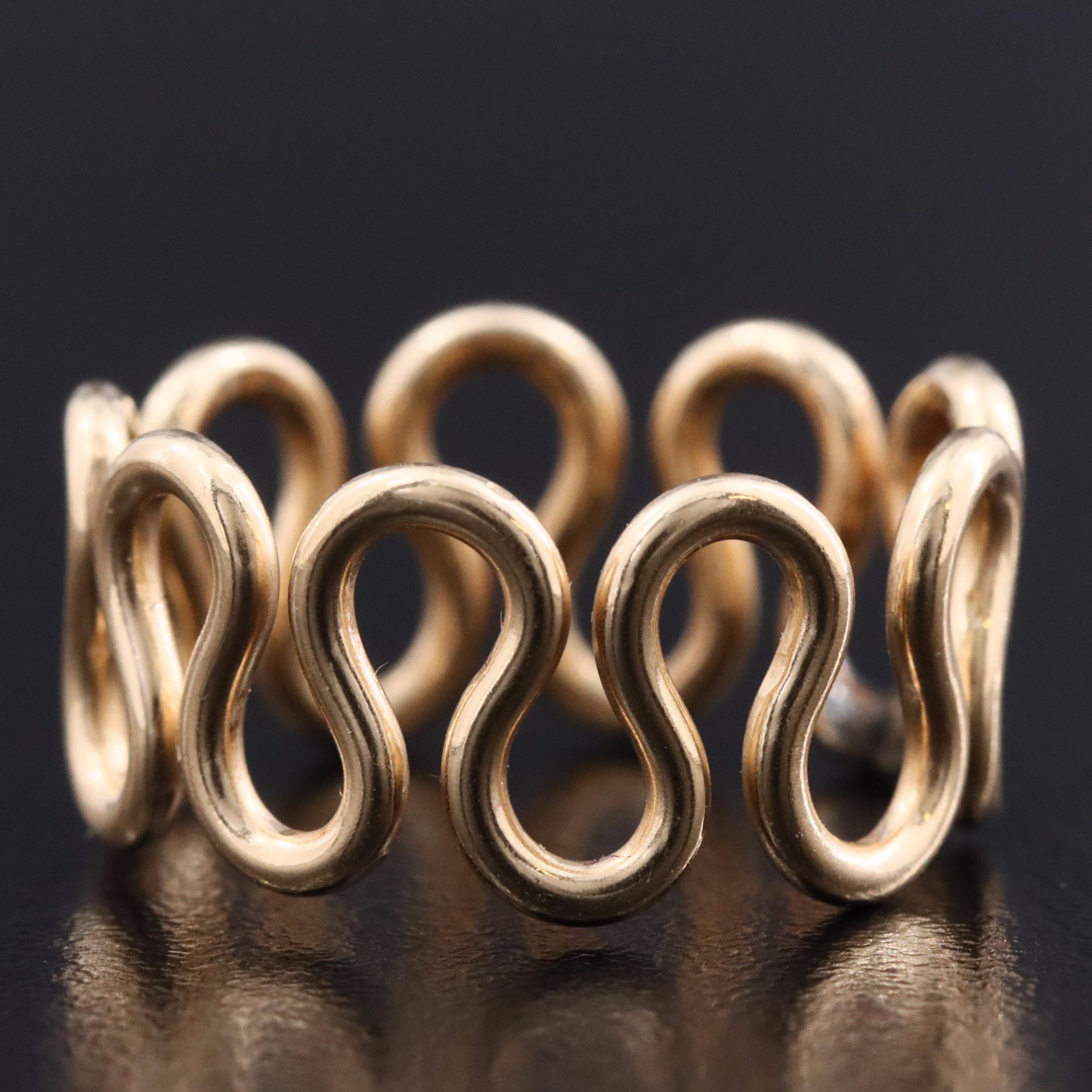 10K Wave Ring