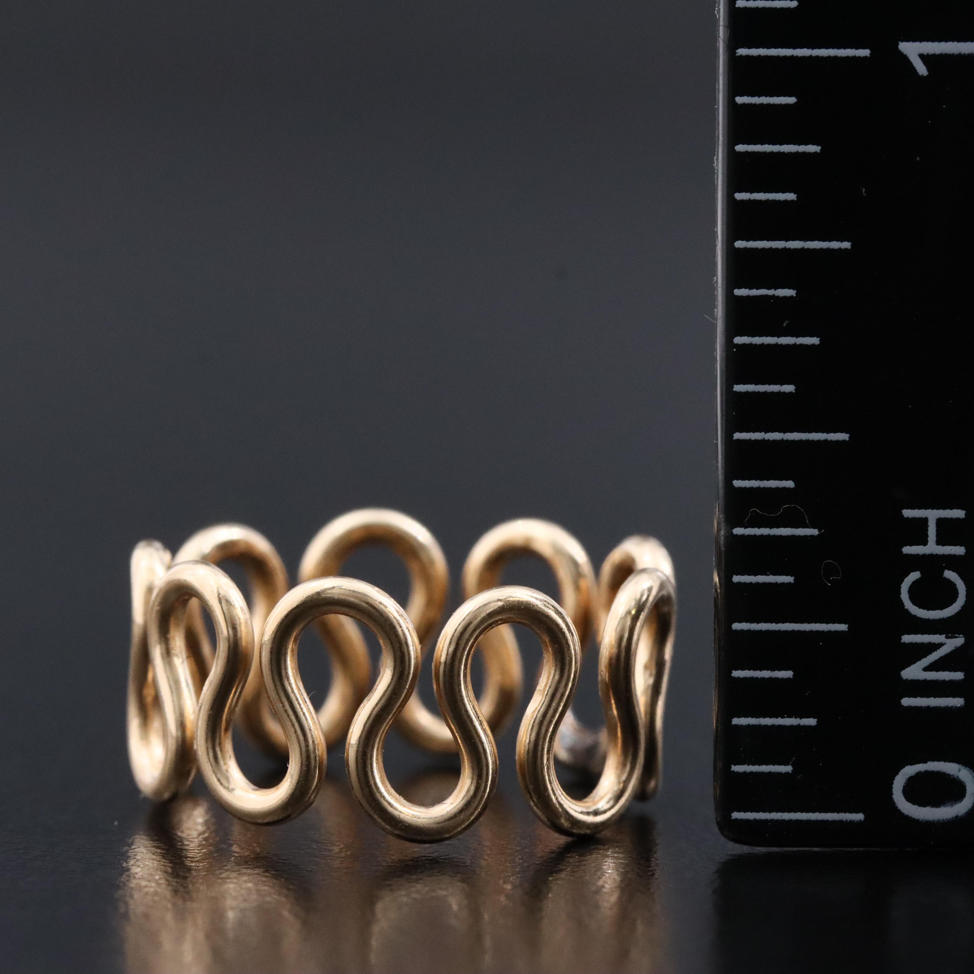 10K Wave Ring