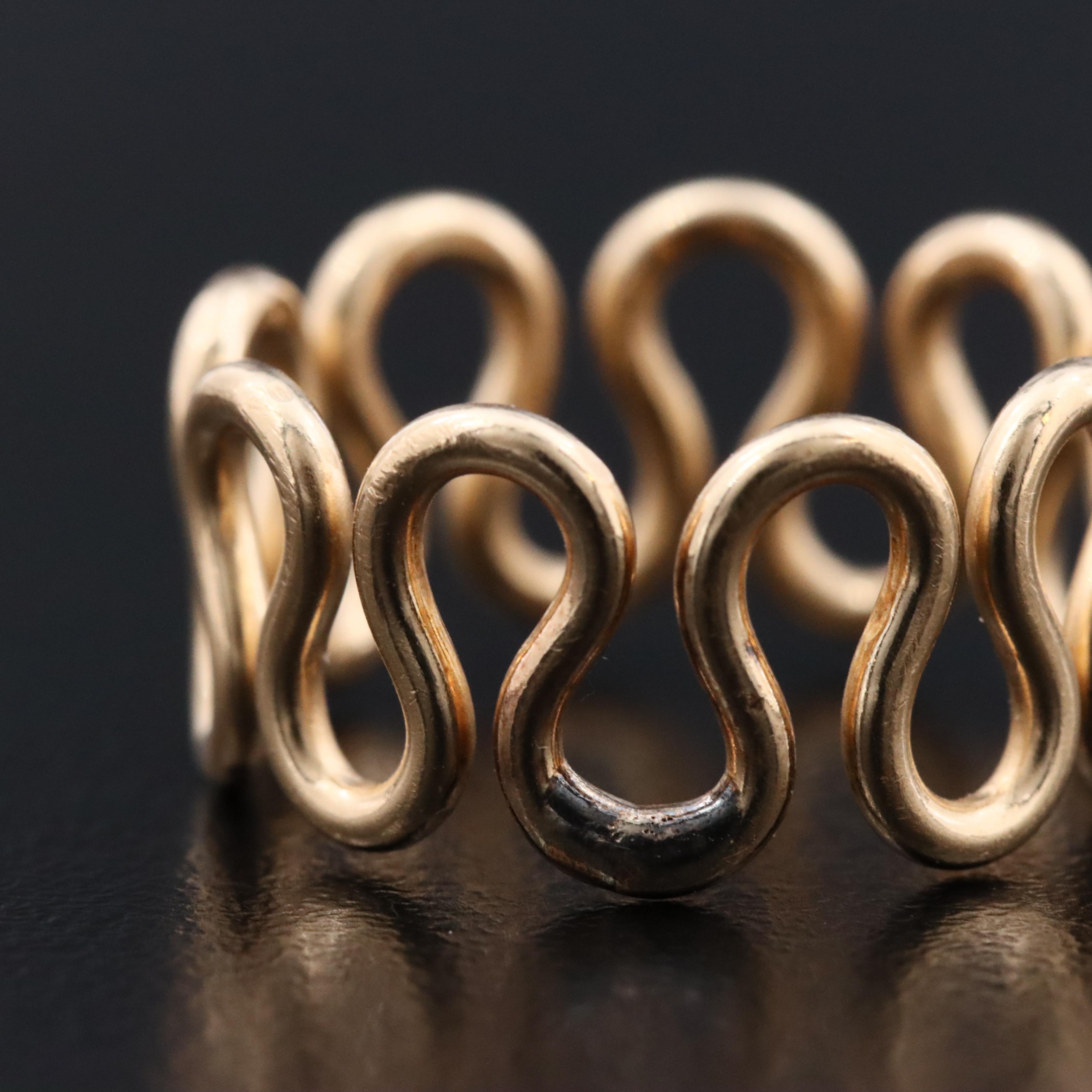 10K Wave Ring