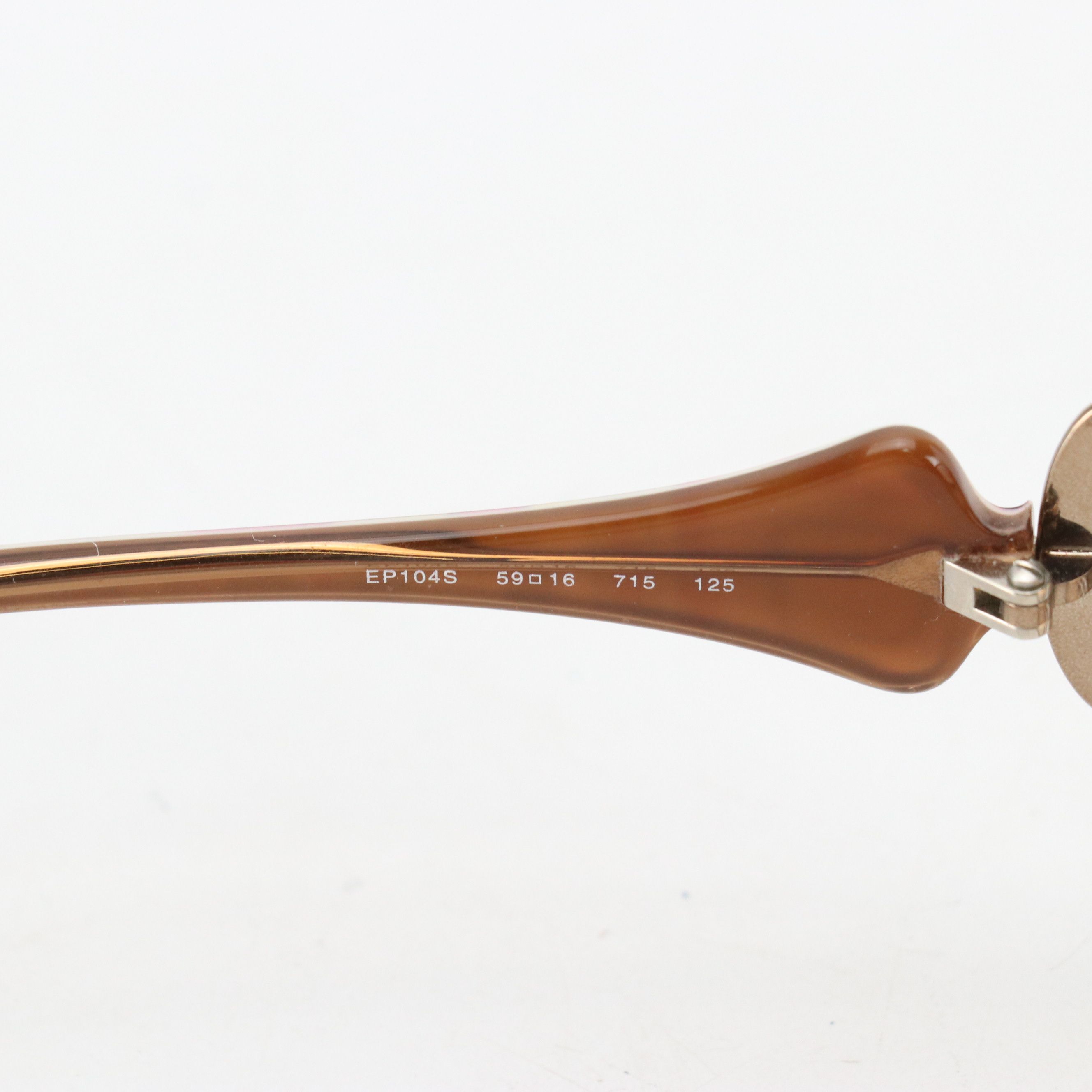 Emilio Pucci EP104S Brown Gradient Butterfly Framed Sunglasses