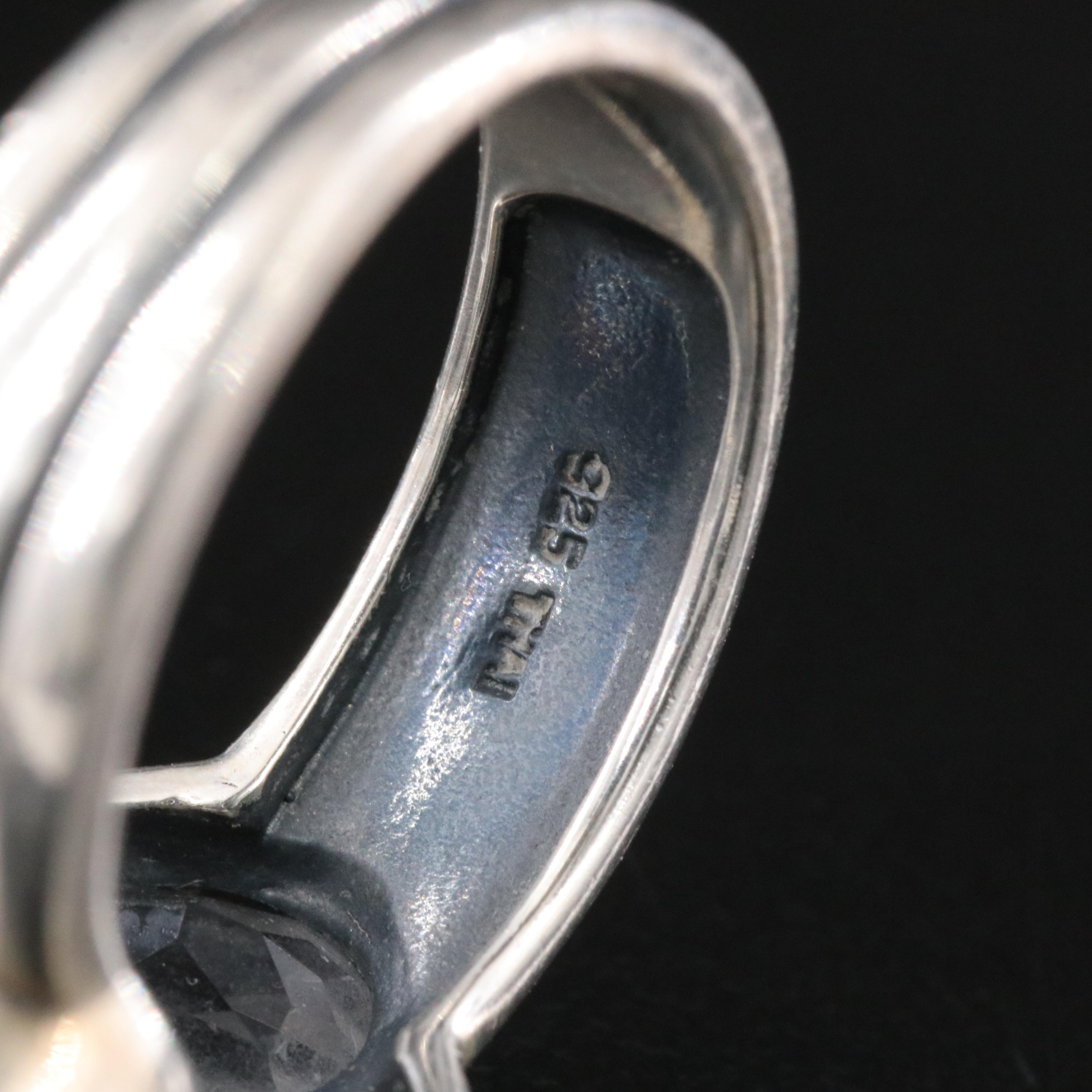 Sterling Rings Featuring Silpada Including Citrine and Topaz