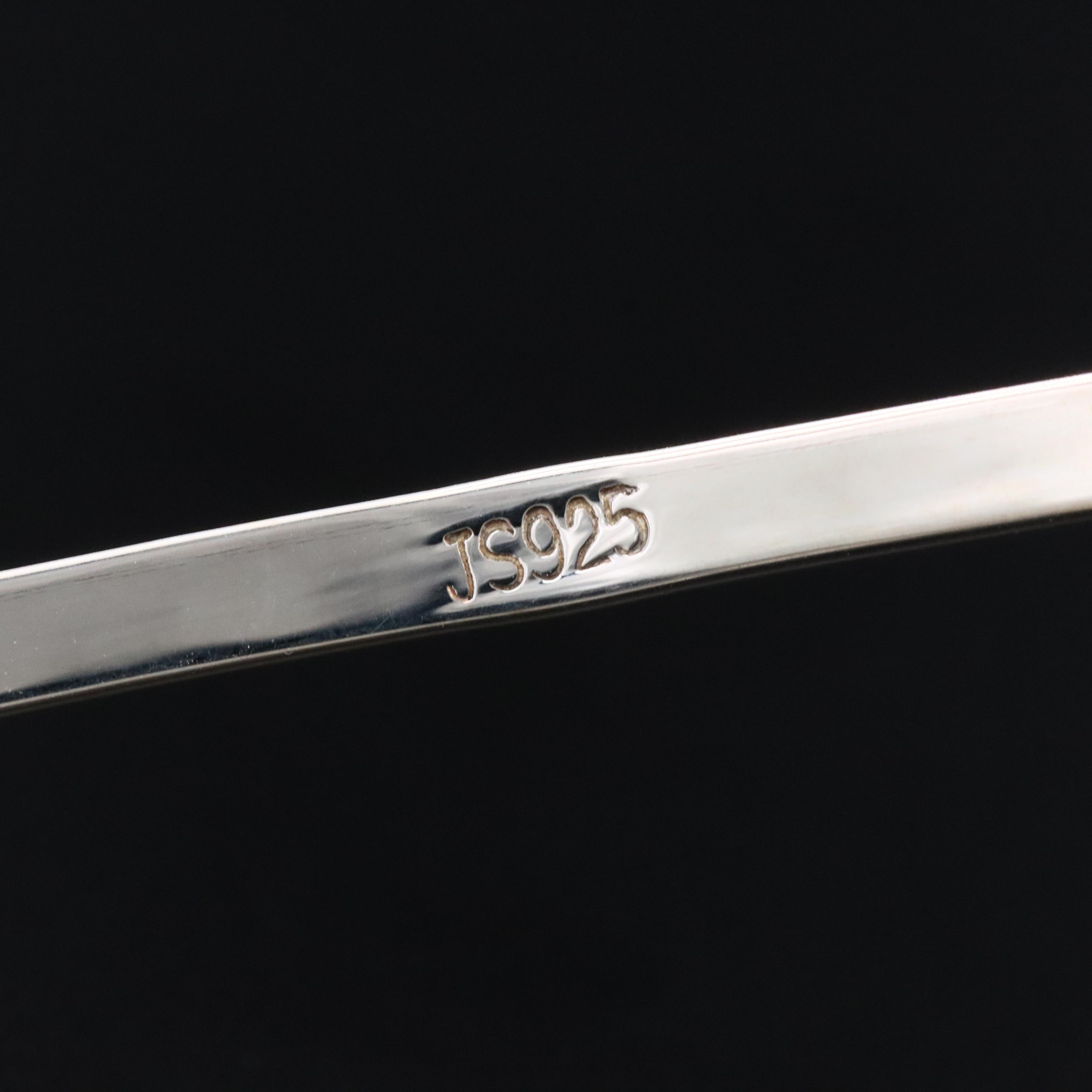 Sterling Pearl Torque Necklace