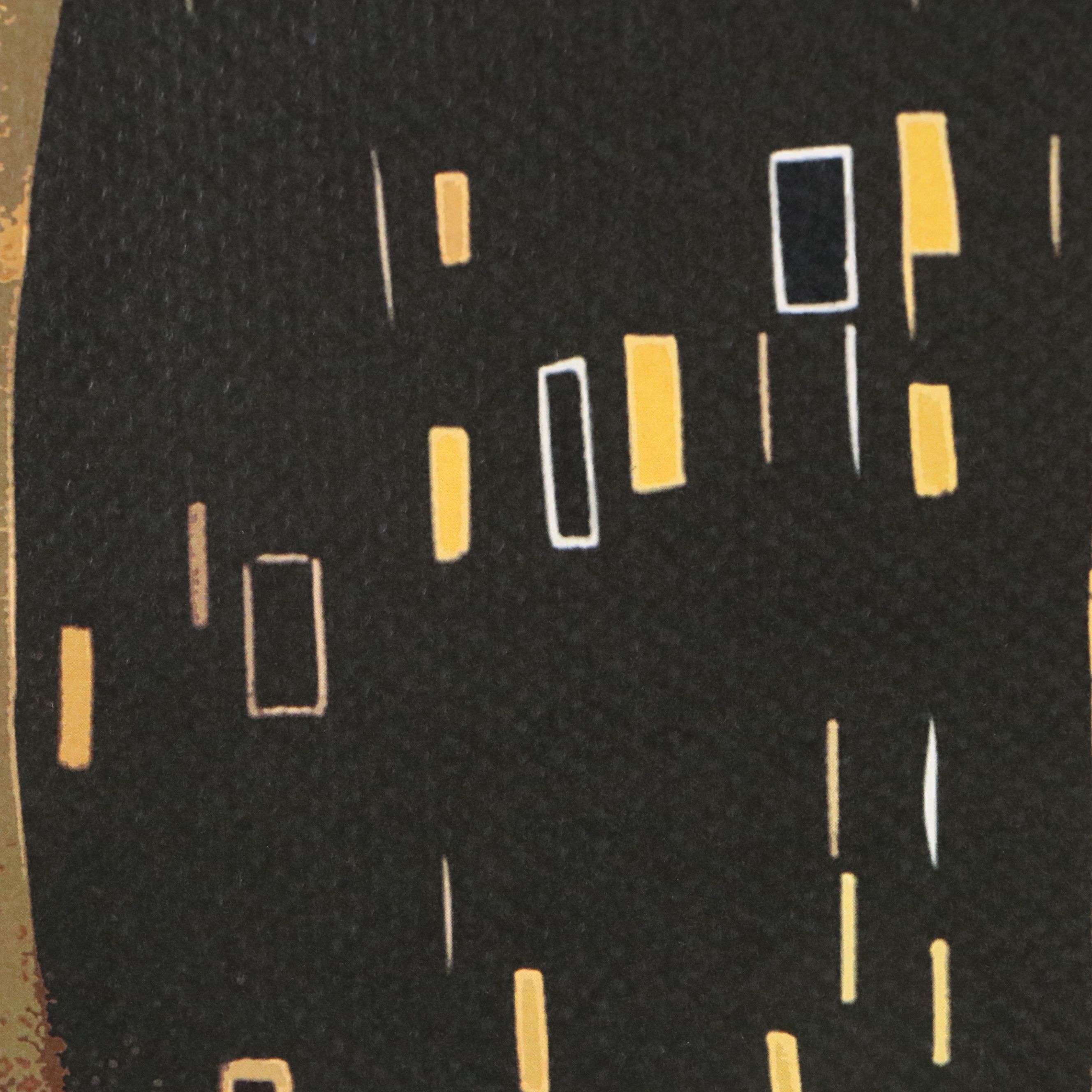 Death NYC Pop Art Digital Print of Cats After Klimt "The Kiss," 2024