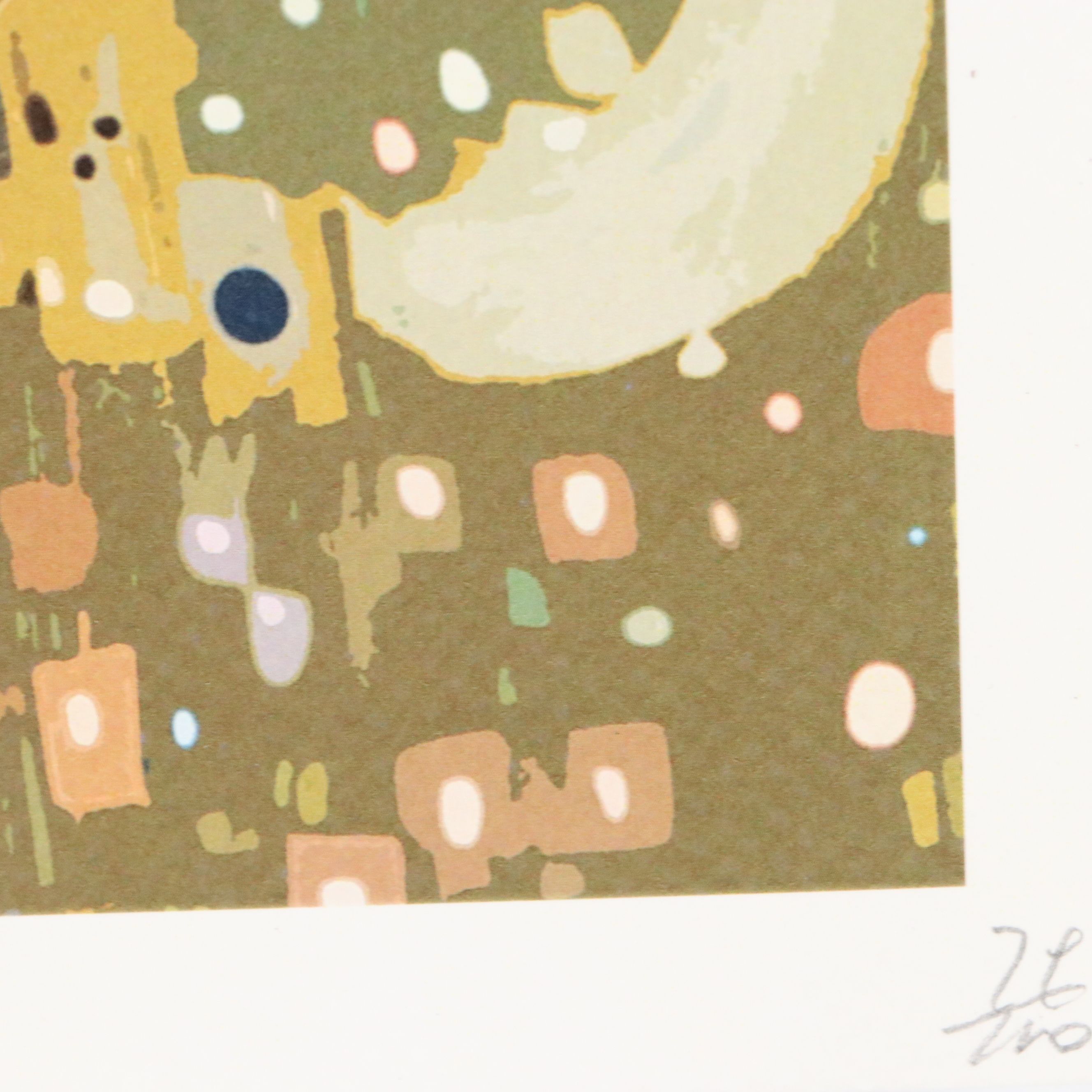 Death NYC Pop Art Digital Print of Cats After Klimt "The Kiss," 2024