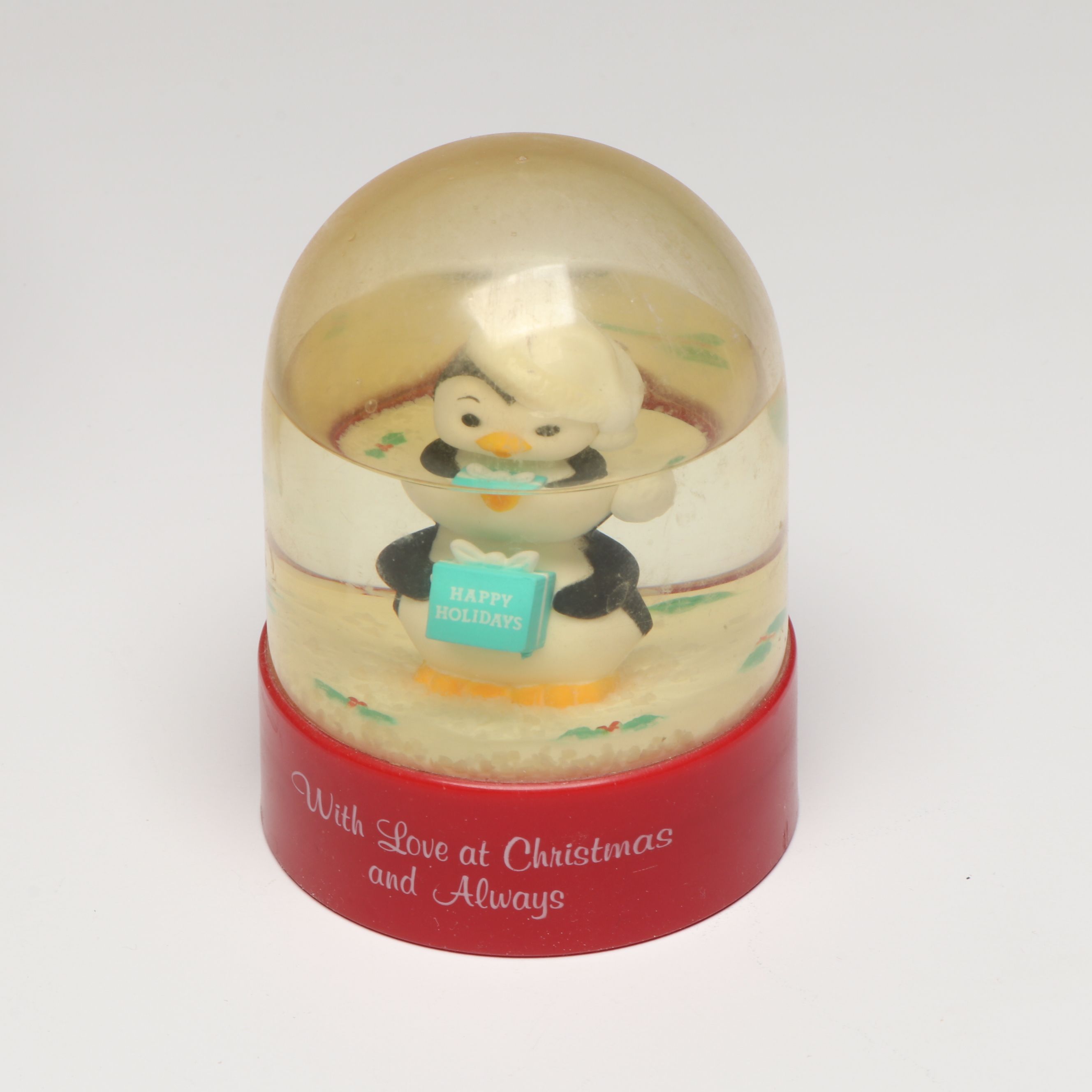 D&V Co. Talking Penguin Chatterbox Radio with Candle Toppers, More Penguin Décor