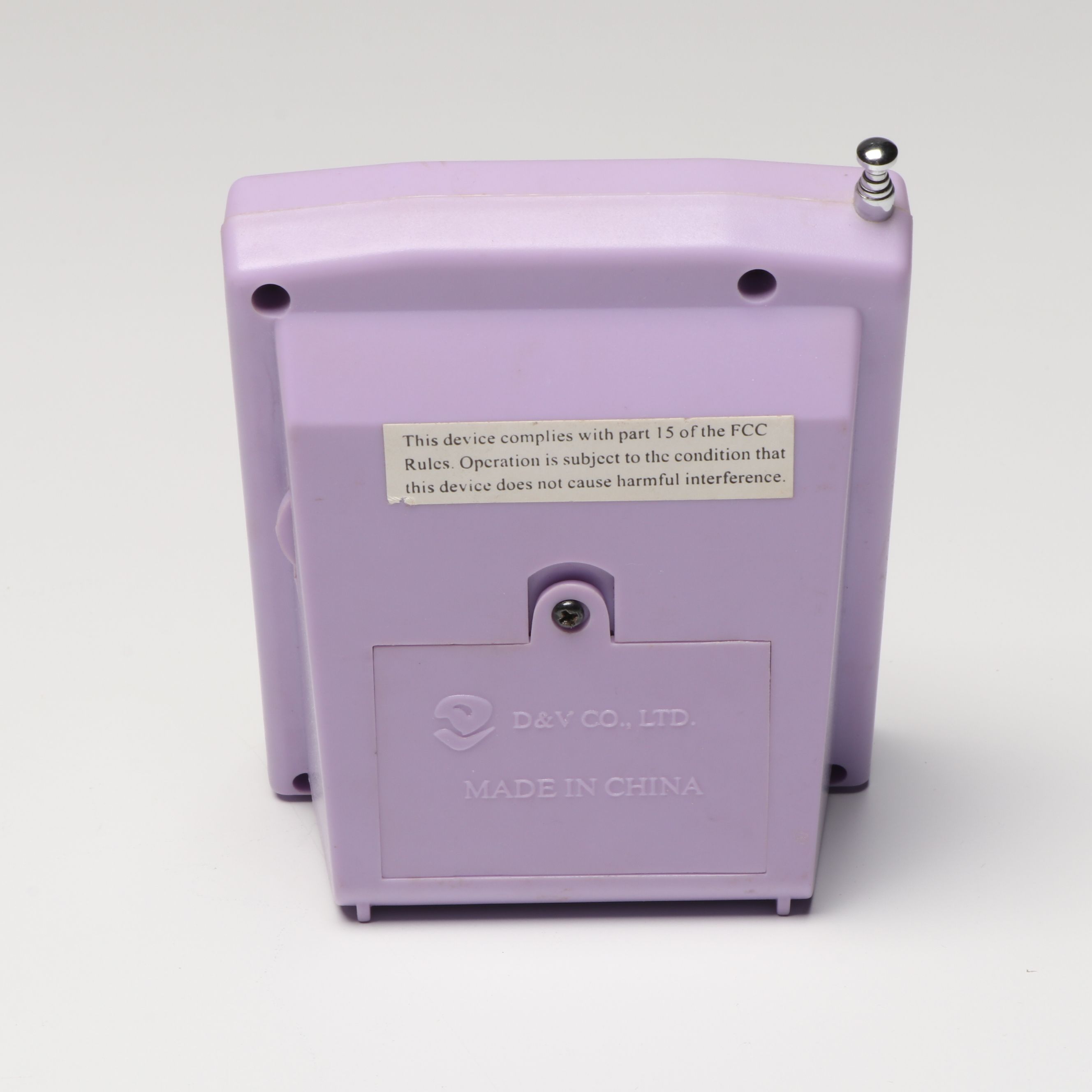 D&V Co. Talking Penguin Chatterbox Radio with Candle Toppers, More Penguin Décor