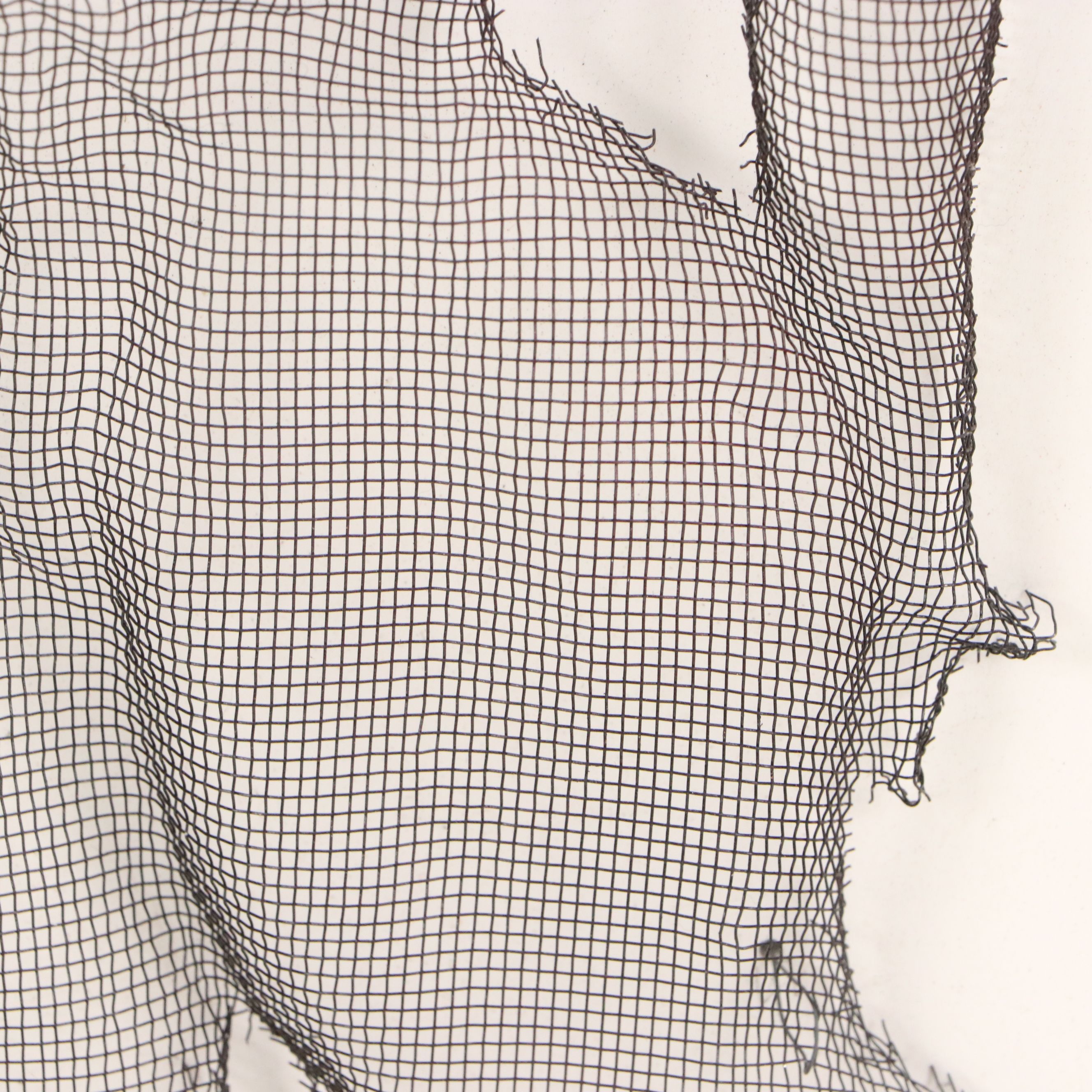 Peter Robinson-Smith Wire Mesh Bas-Relief Sculpture of Female Nude, 2005