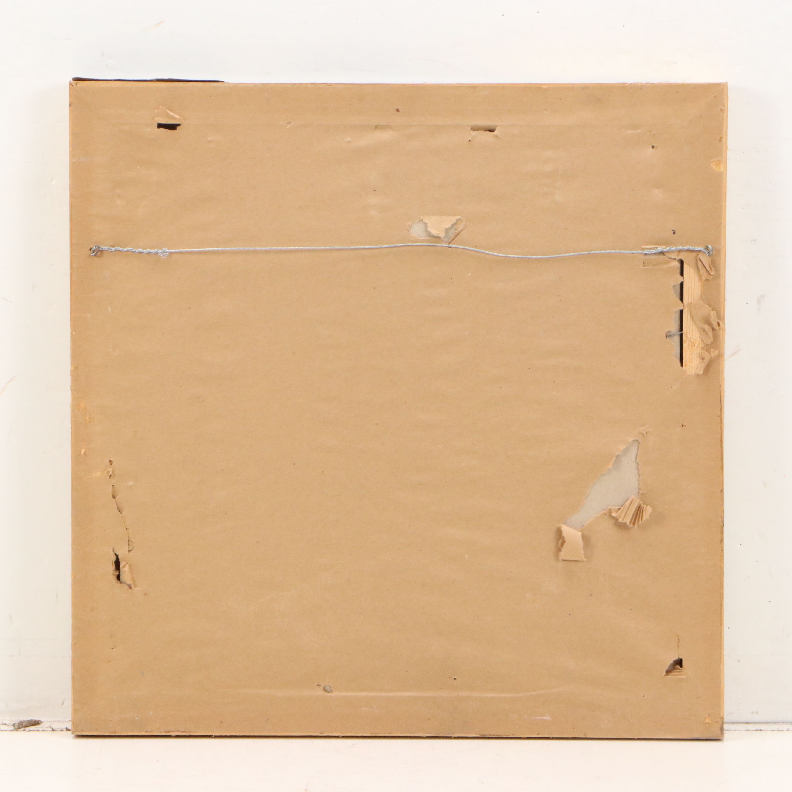 Accordion-Folded Digital Print of Naïve Style Nature Scenes, 21st Century