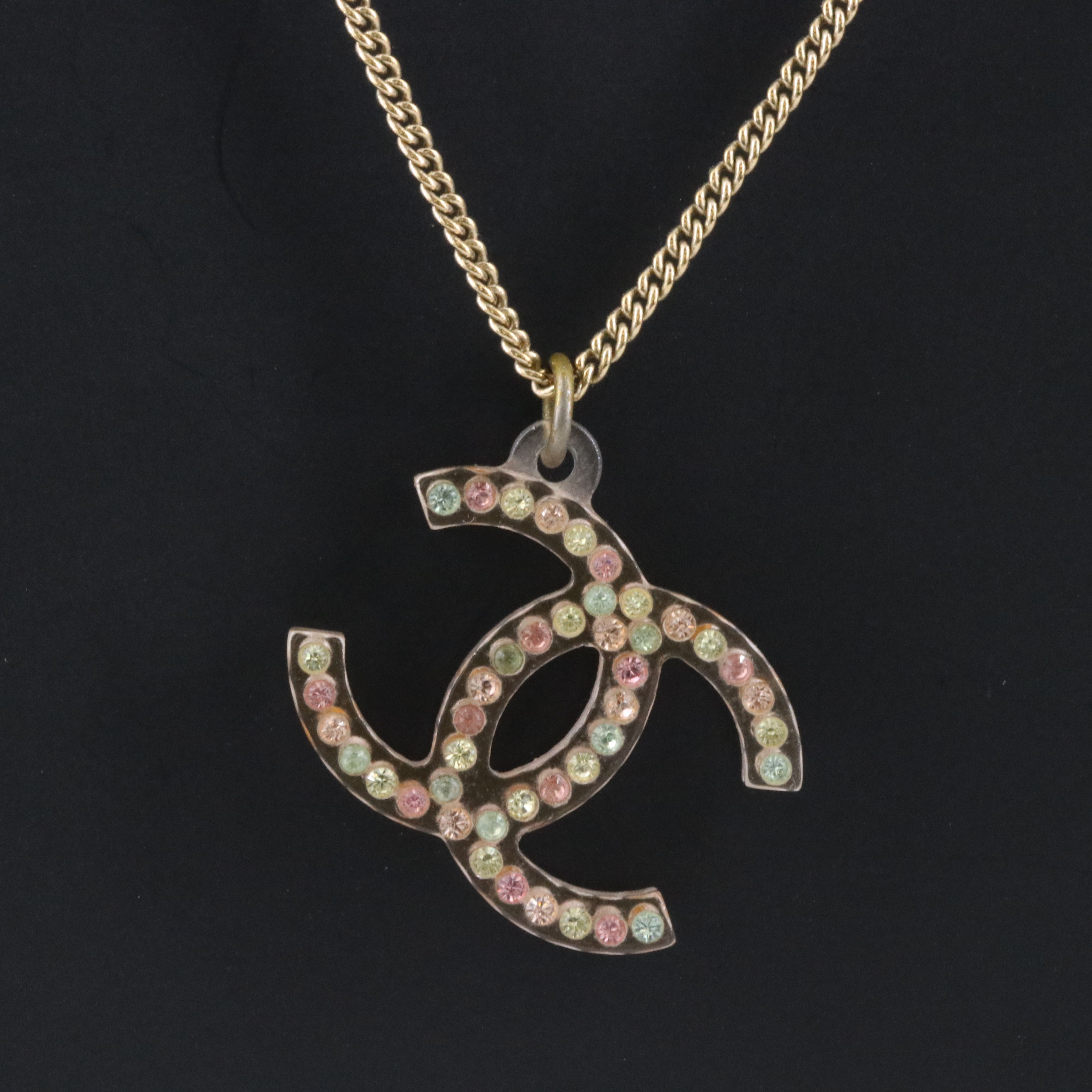 Chanel CC Resin Necklace 2004