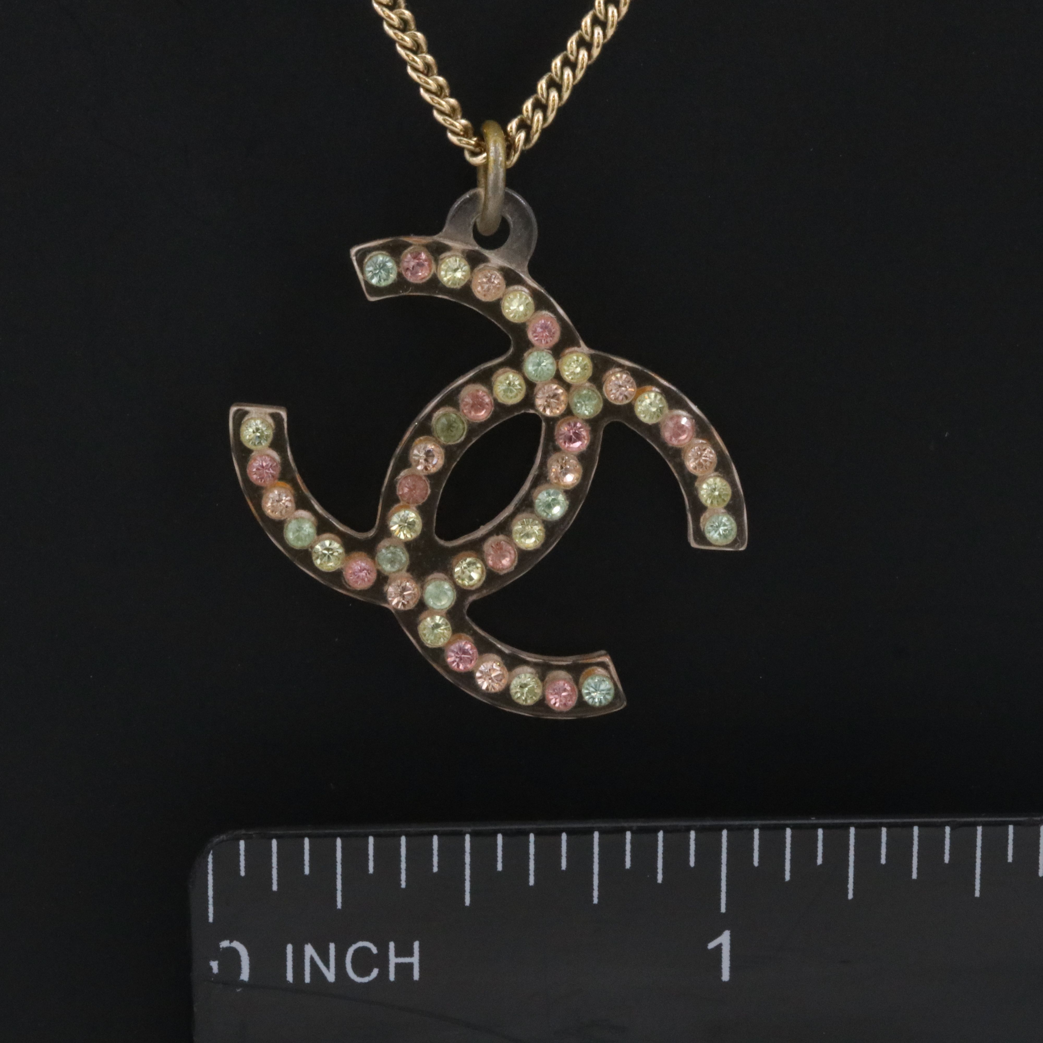 Chanel CC Resin Necklace 2004