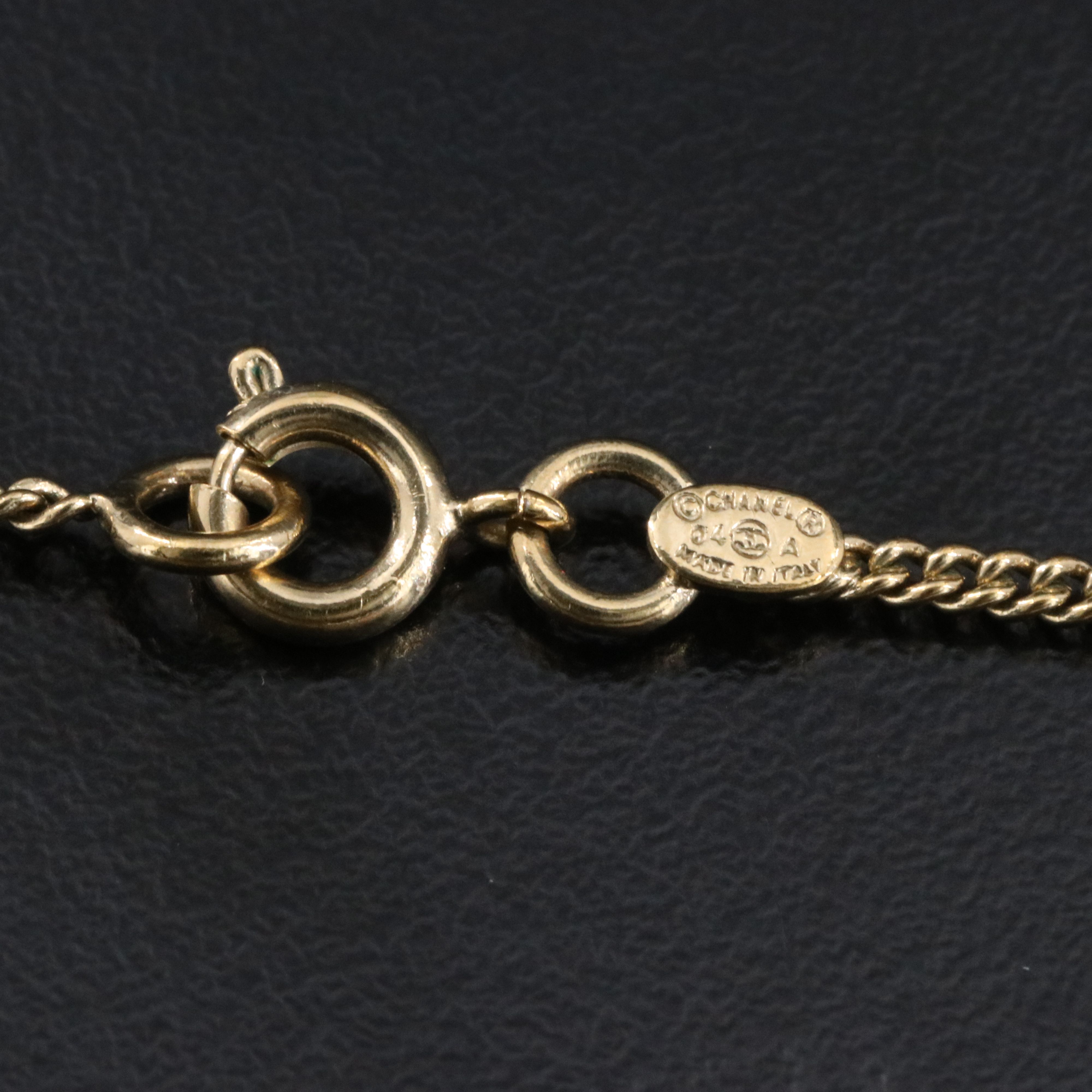 Chanel CC Resin Necklace 2004