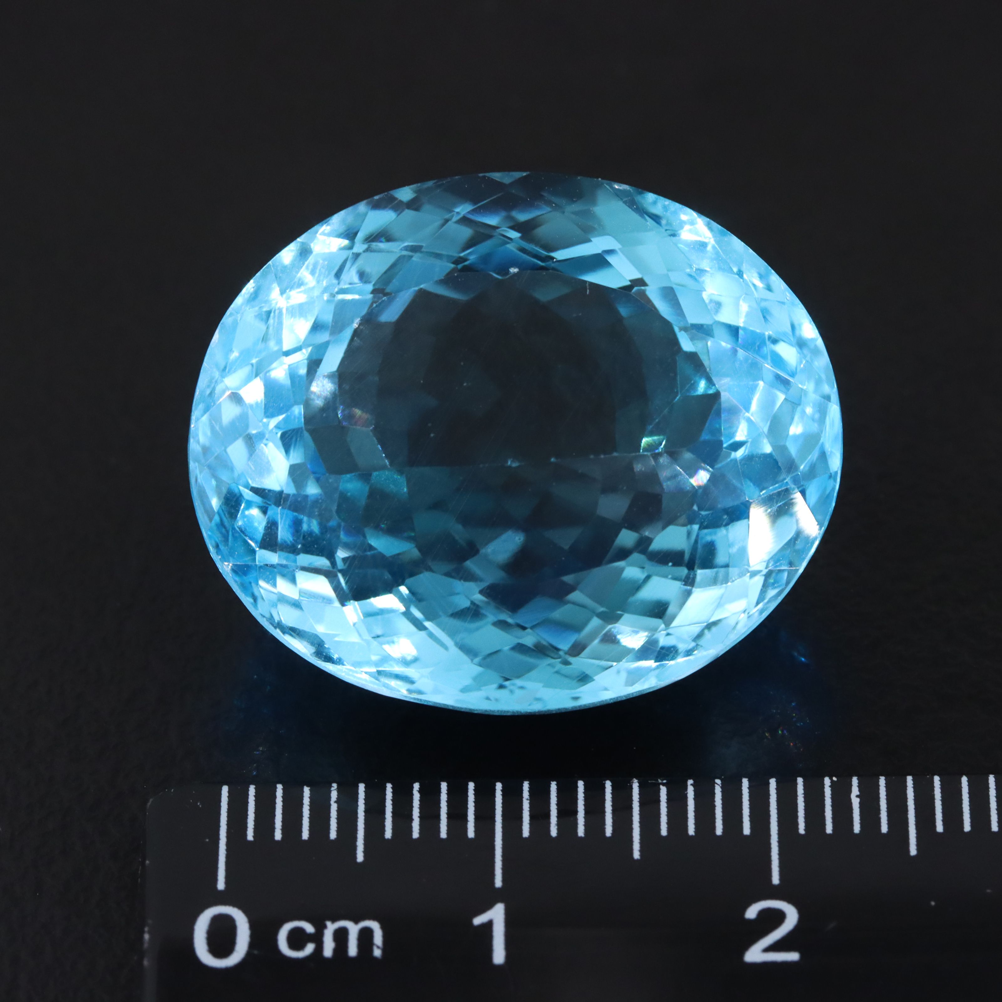 Loose 49.67 CT Swiss Blue Topaz