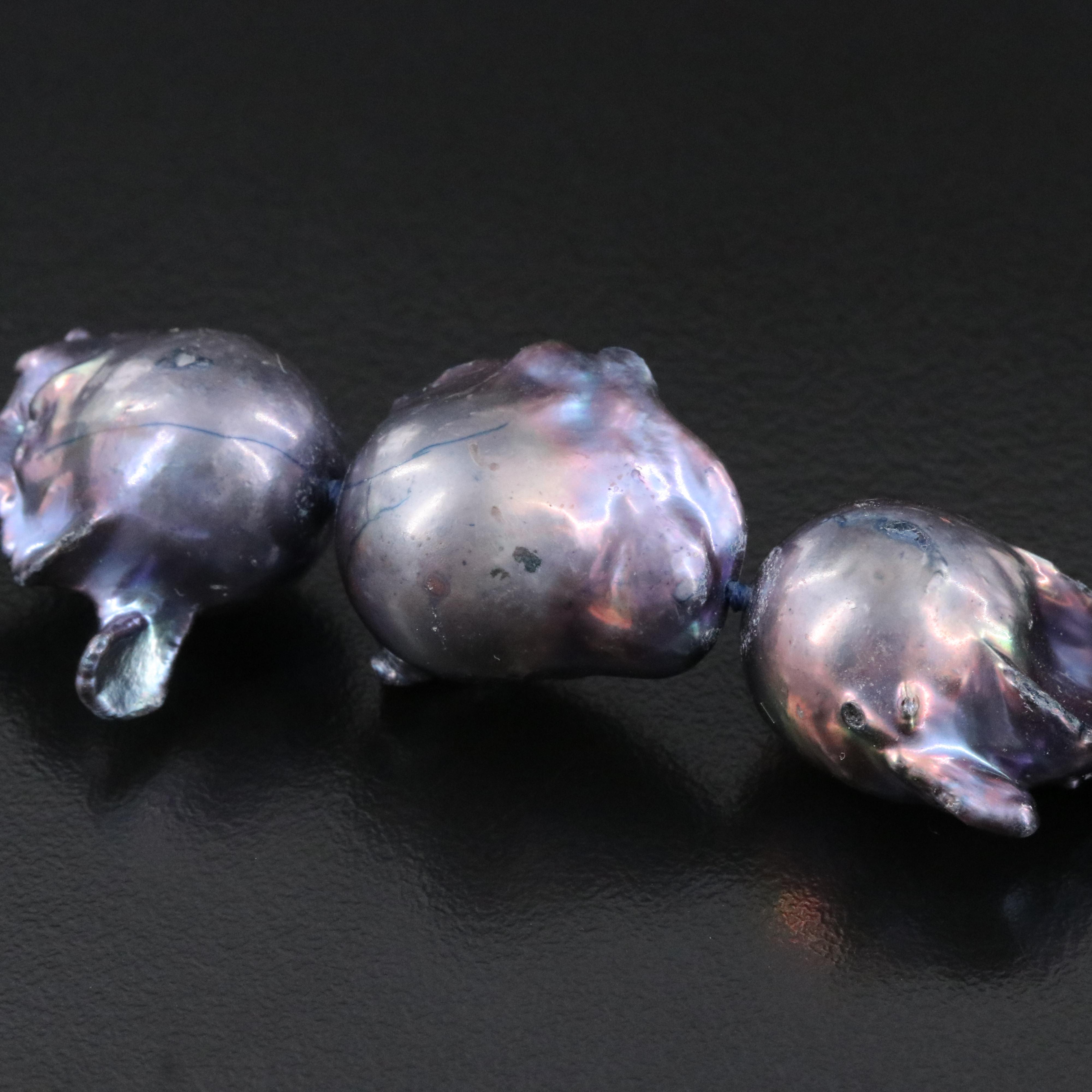 Pearl Necklace with 14K Clasp