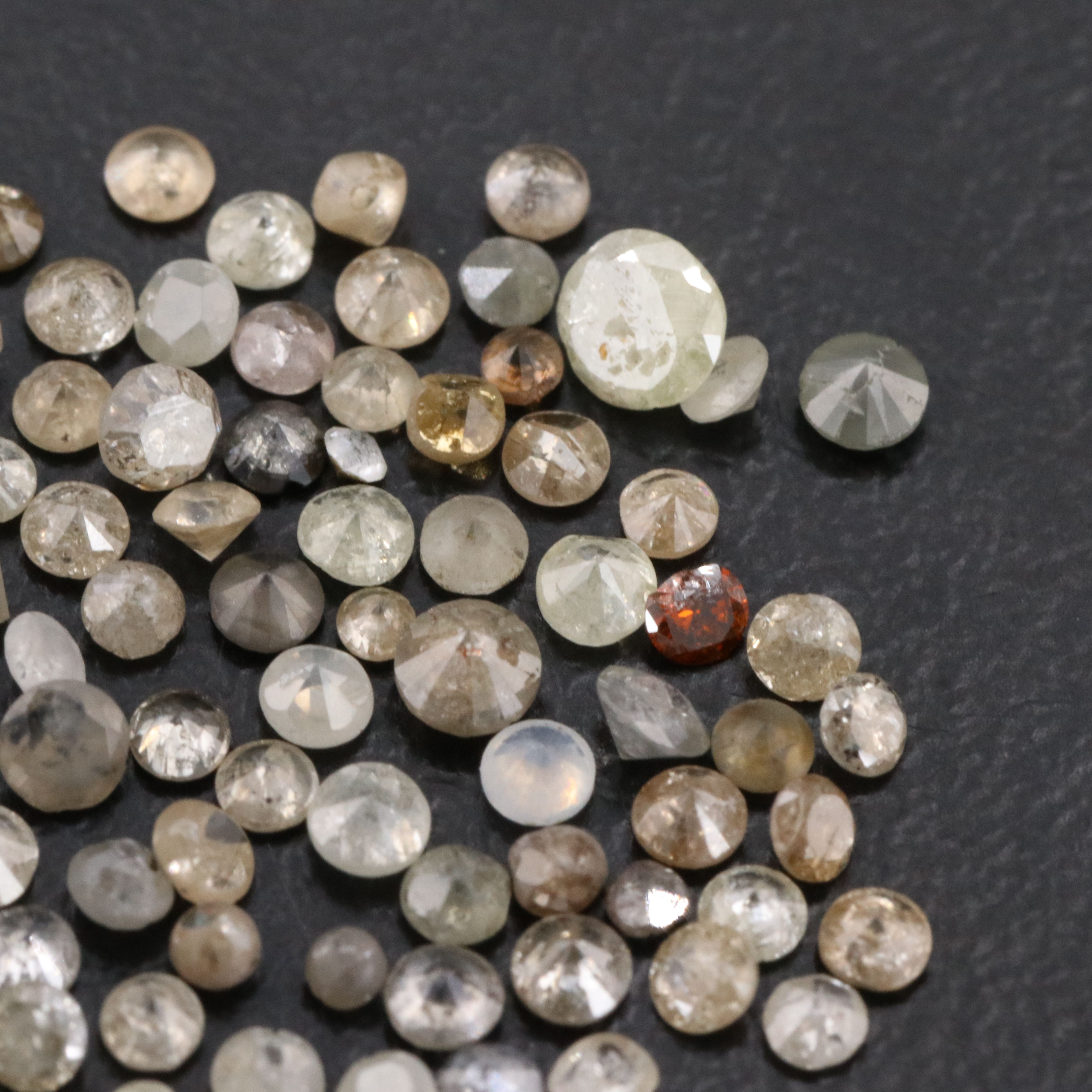 Loose 3.27 CTW Diamonds Featuring Fancy Colors