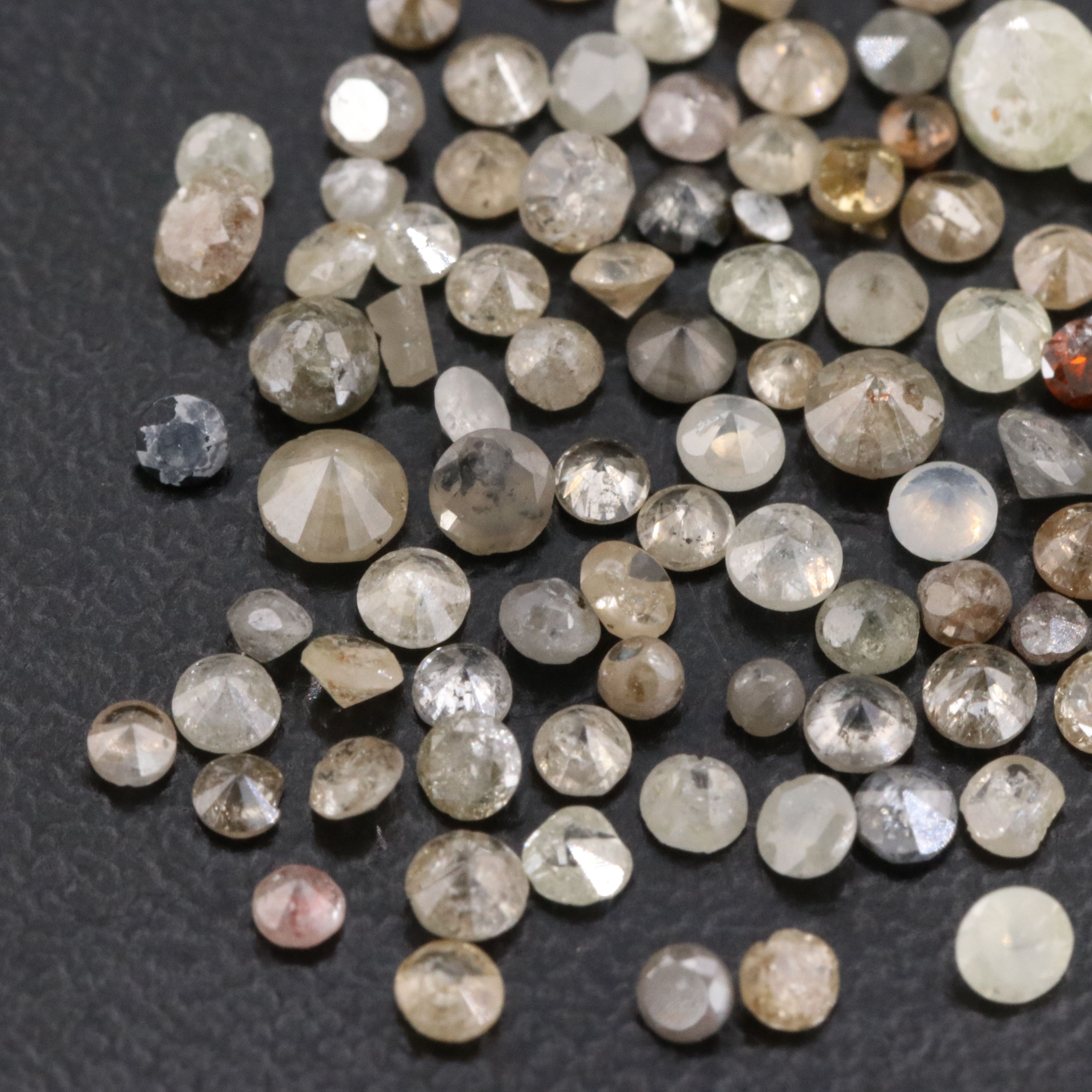 Loose 3.27 CTW Diamonds Featuring Fancy Colors