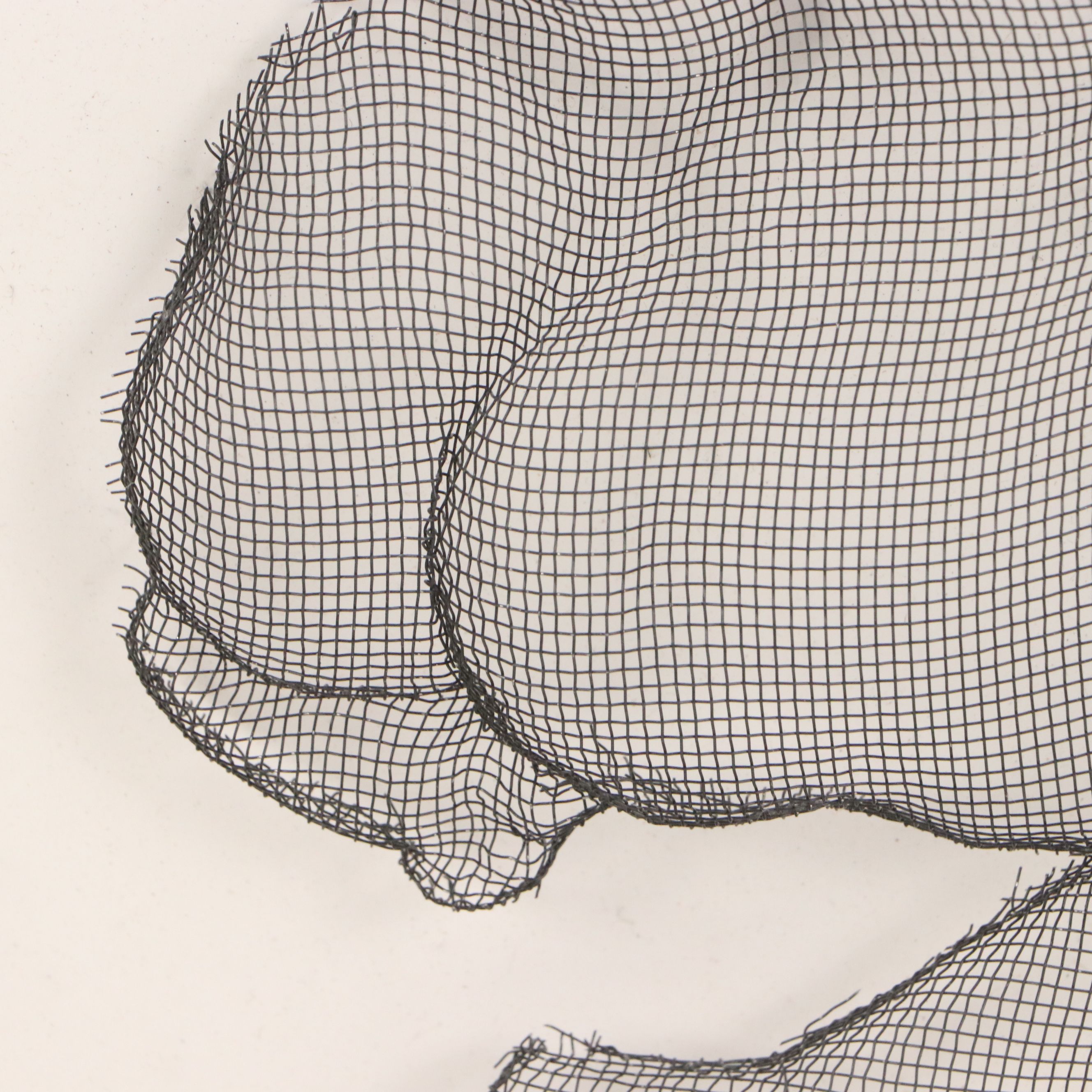 Peter Robinson-Smith Wire Mesh Bas-Relief Sculpture "After the Bath," 2005