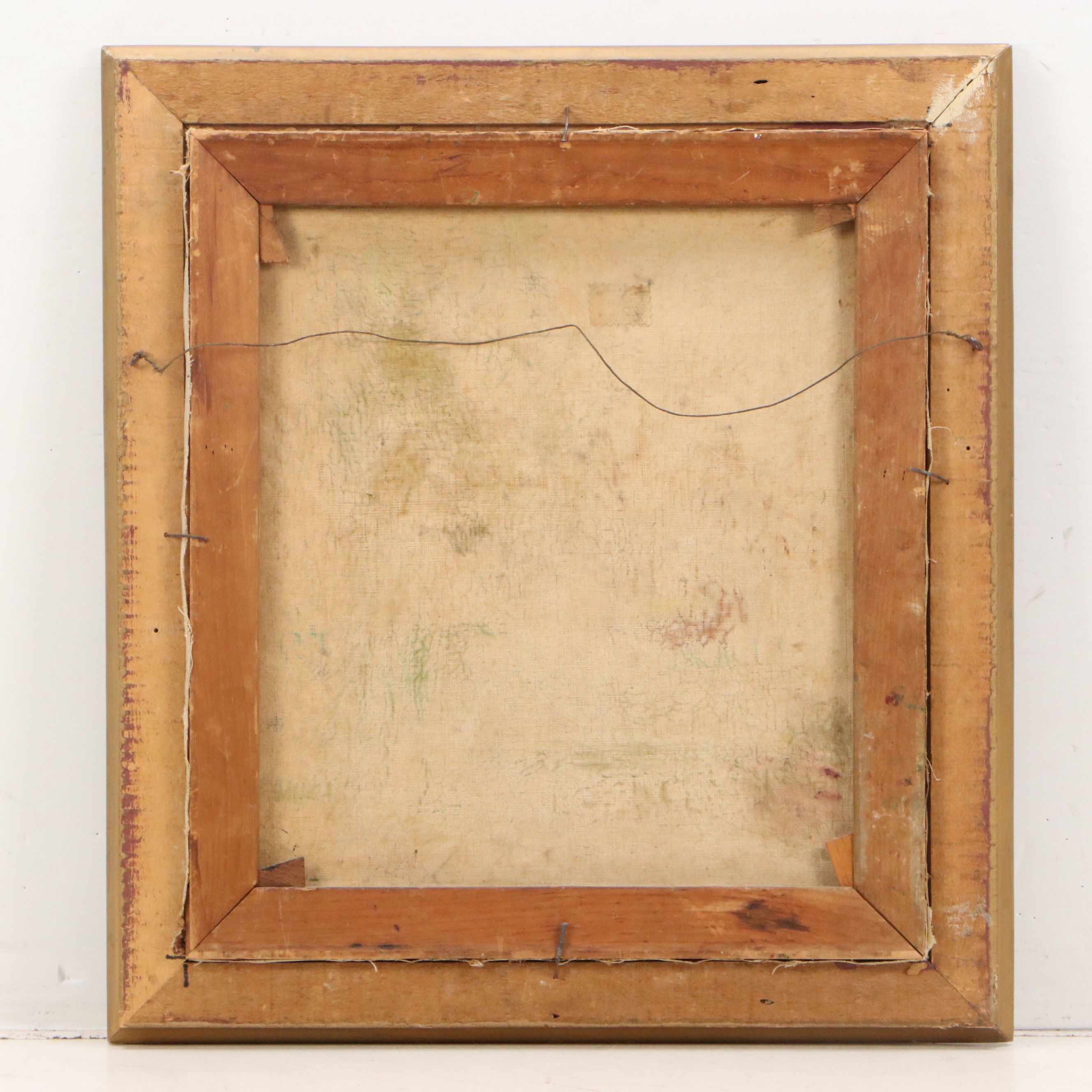 Landscape Oil Painting of Waterfall, 19th - Early 20th Century