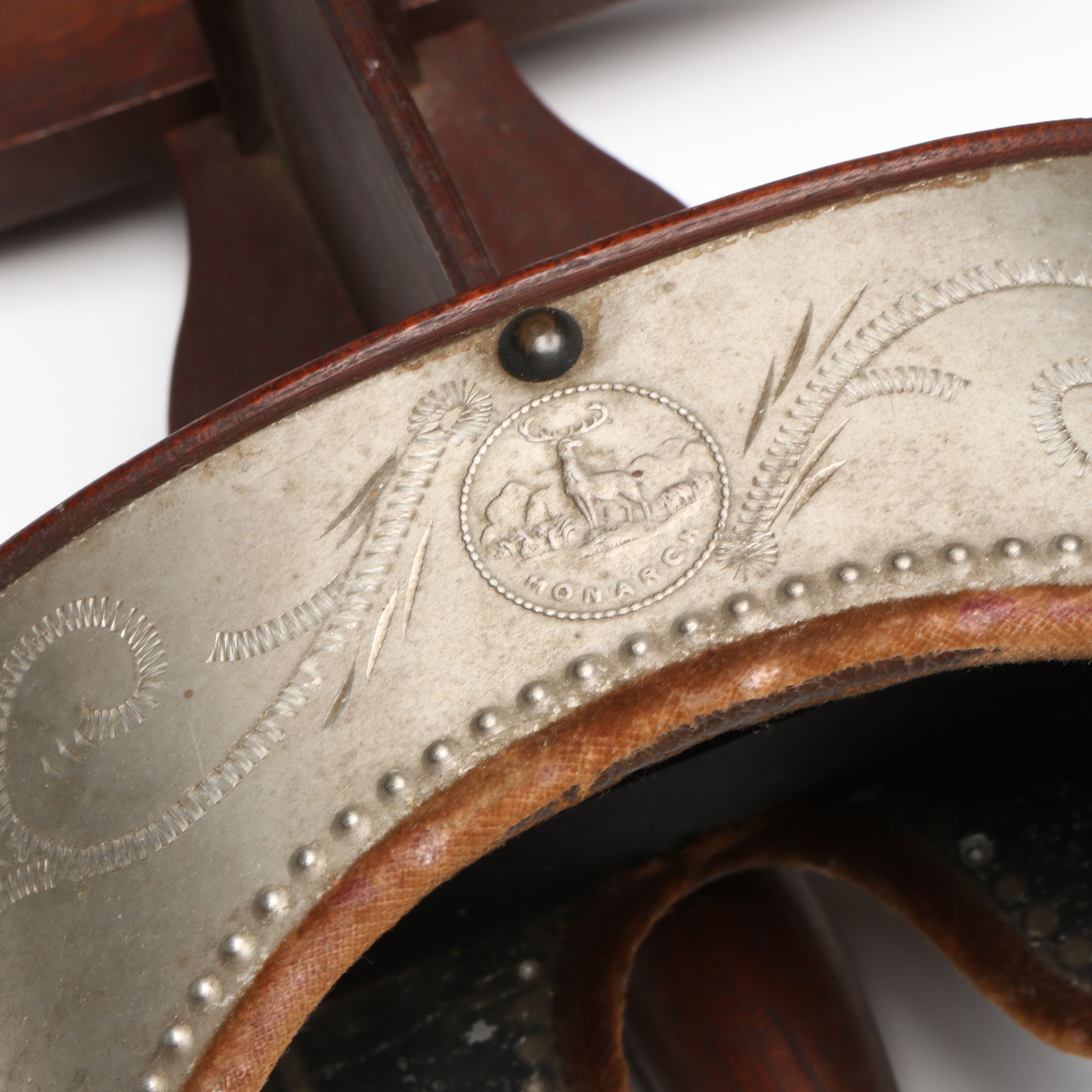 Monarch Stereoscope Viewer with Paper Slides, Early 20th Century