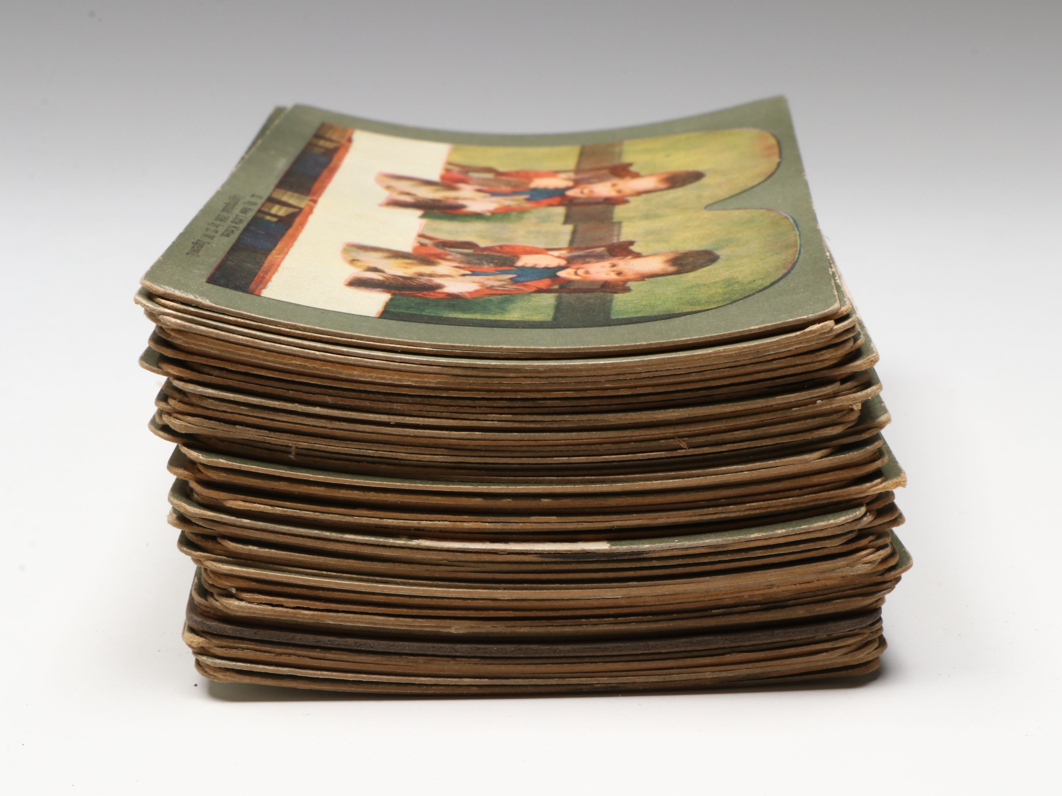 Monarch Stereoscope Viewer with Paper Slides, Early 20th Century