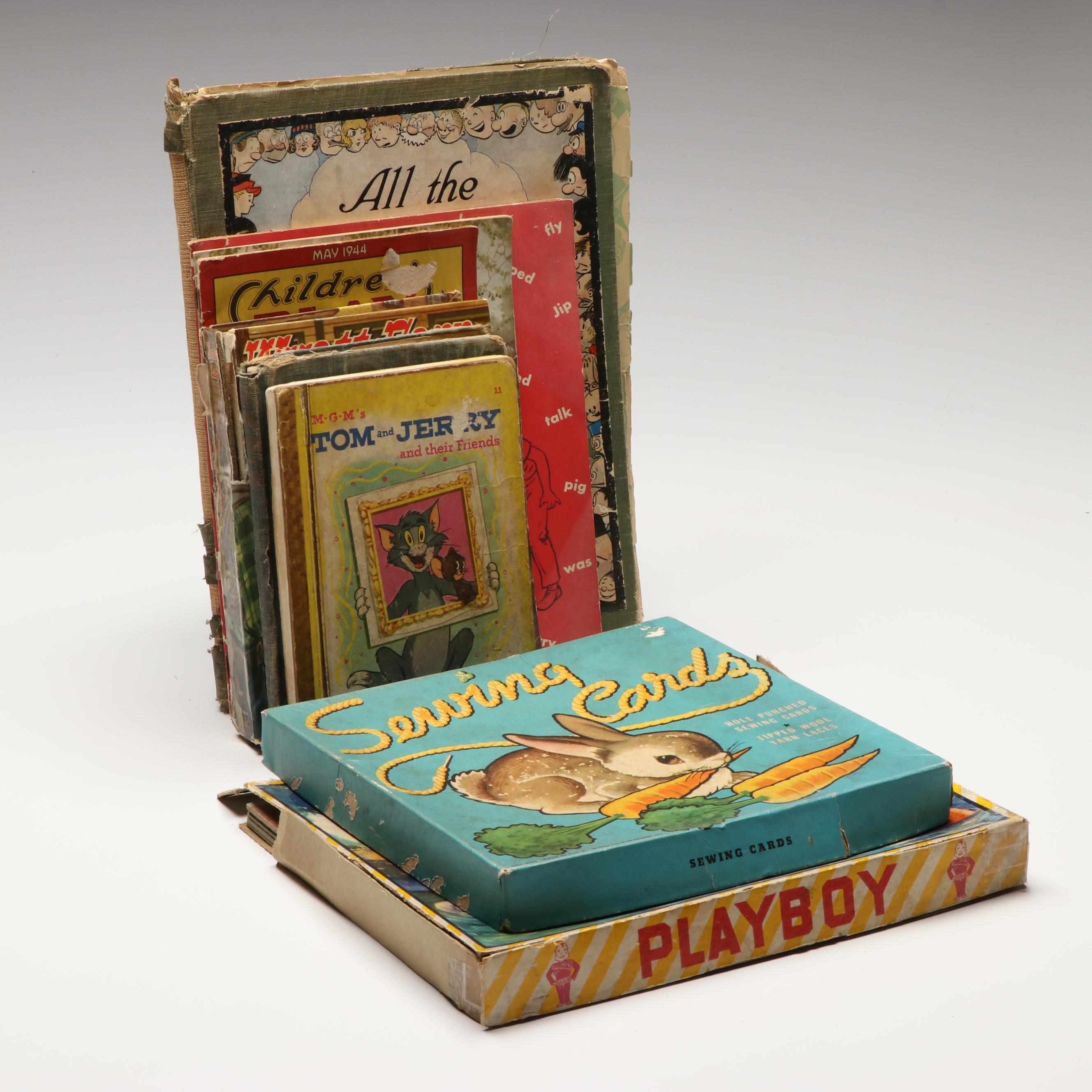 1926 Edition "All the Funny Folks" by Jack Lait et. all and More Childrens Books