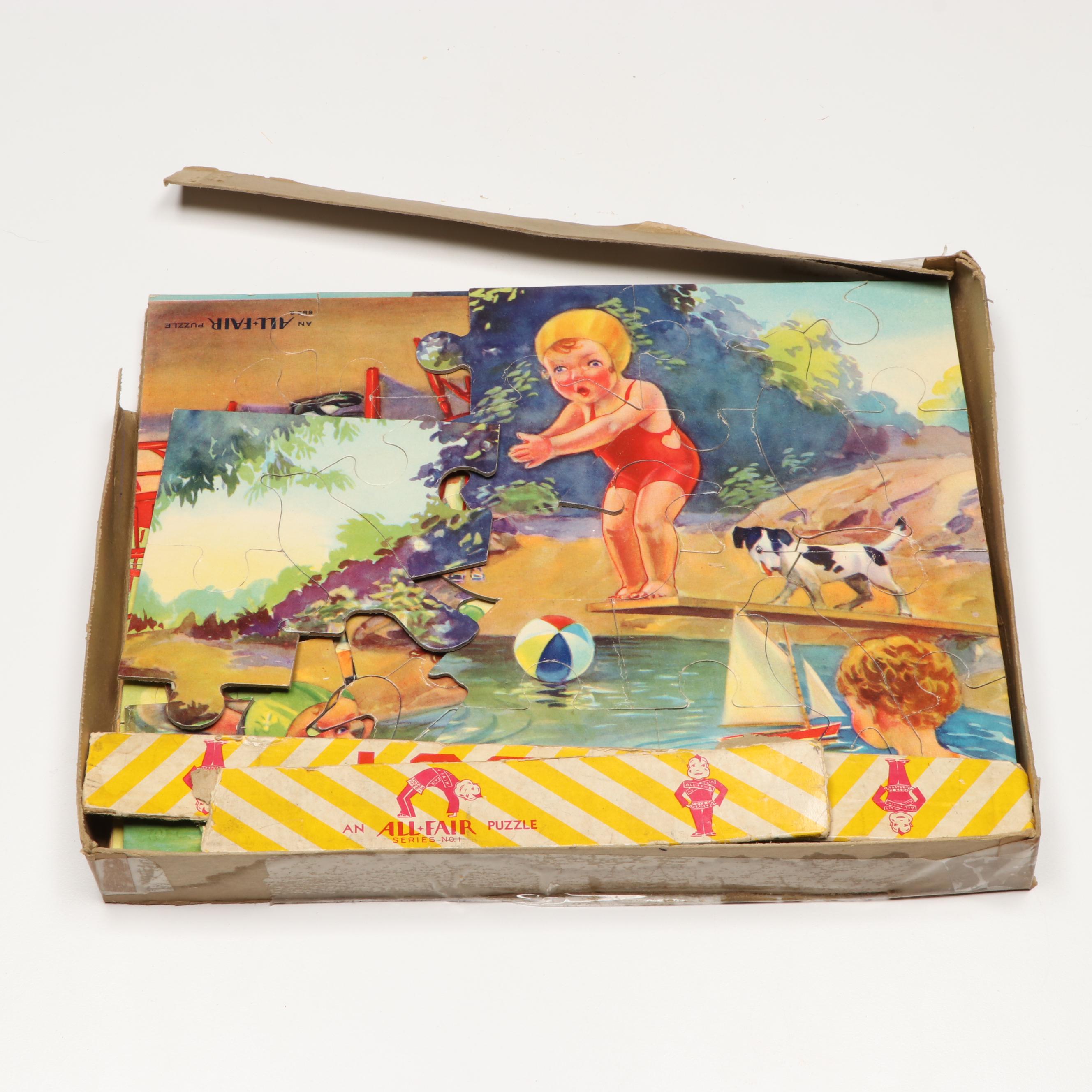 1926 Edition "All the Funny Folks" by Jack Lait et. all and More Childrens Books