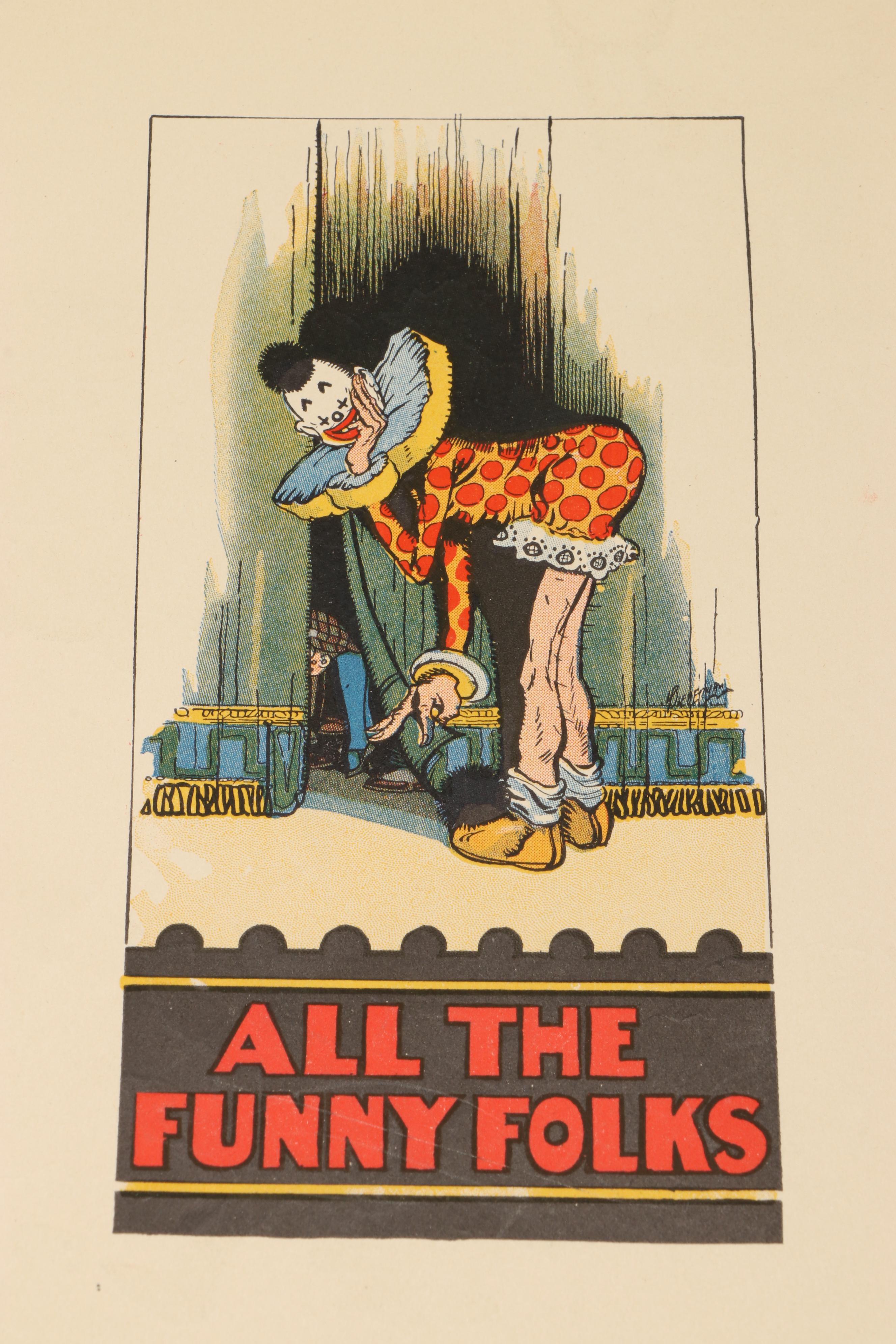 1926 Edition "All the Funny Folks" by Jack Lait et. all and More Childrens Books
