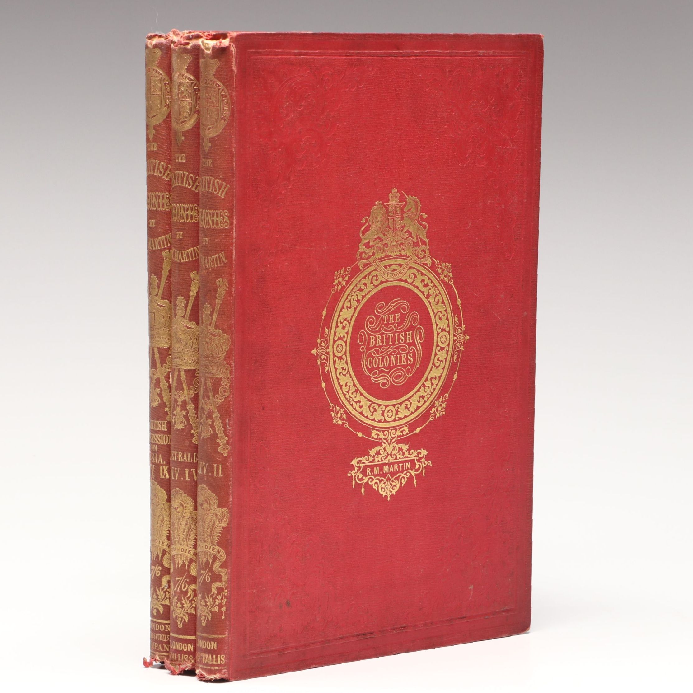 "The British Colonies" Partial Set by R. Montgomery Martin, Late 19th Century