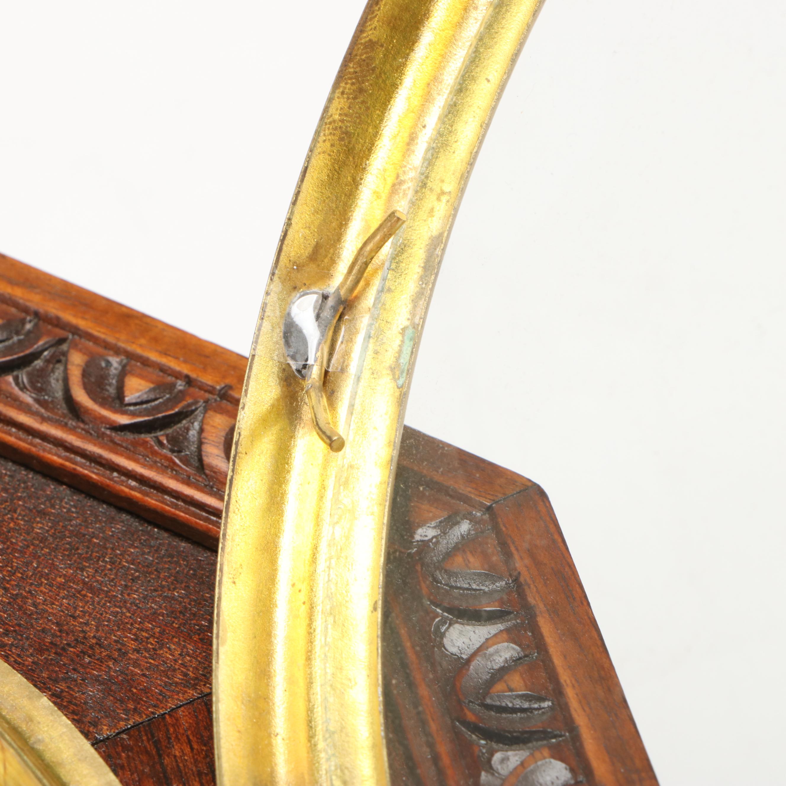 Imazu "Epoch A" Oak Case Wall Clock