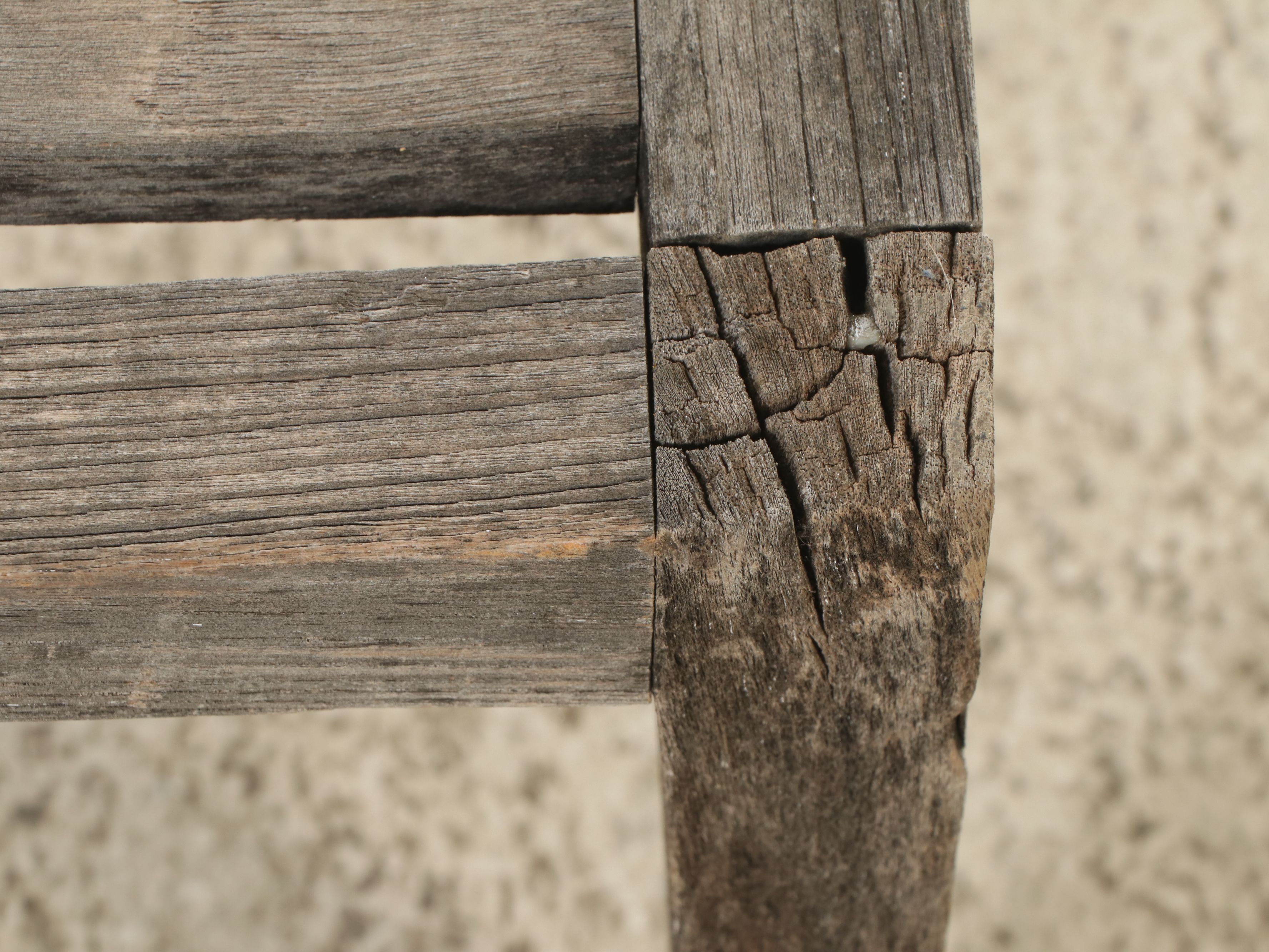 Teak Slat Wood Patio Chairs and Ottomans