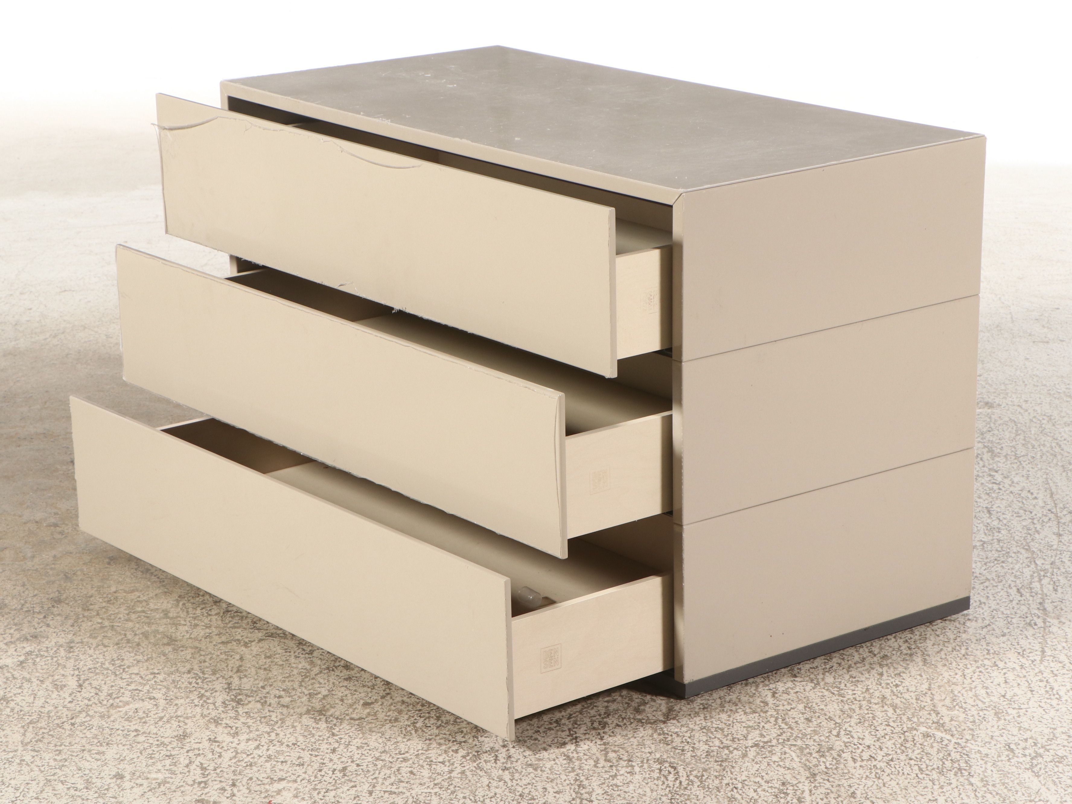 Pair of BENSEN "Brix" Three-Drawer Modular Chests by Niels Bendtsen