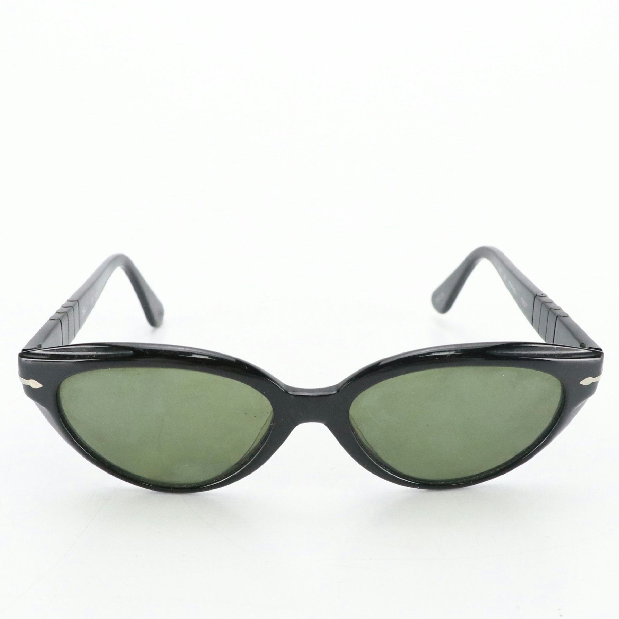 Persol Carol 853 Black Cat-Eye Sunglasses with Case