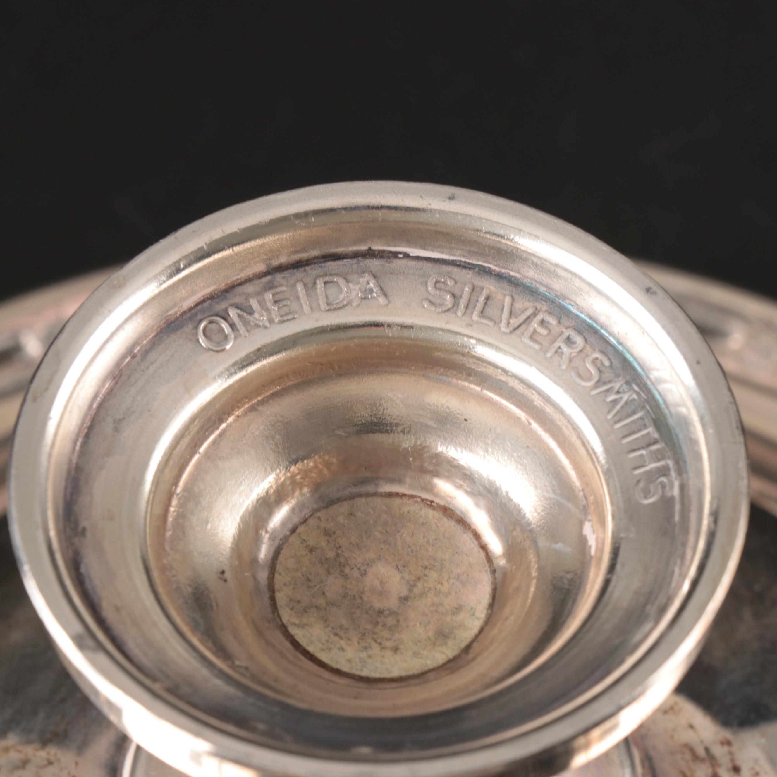 German 800 Silver Cup, Reed & Barton Sterling Bowl, and More Table Accessories