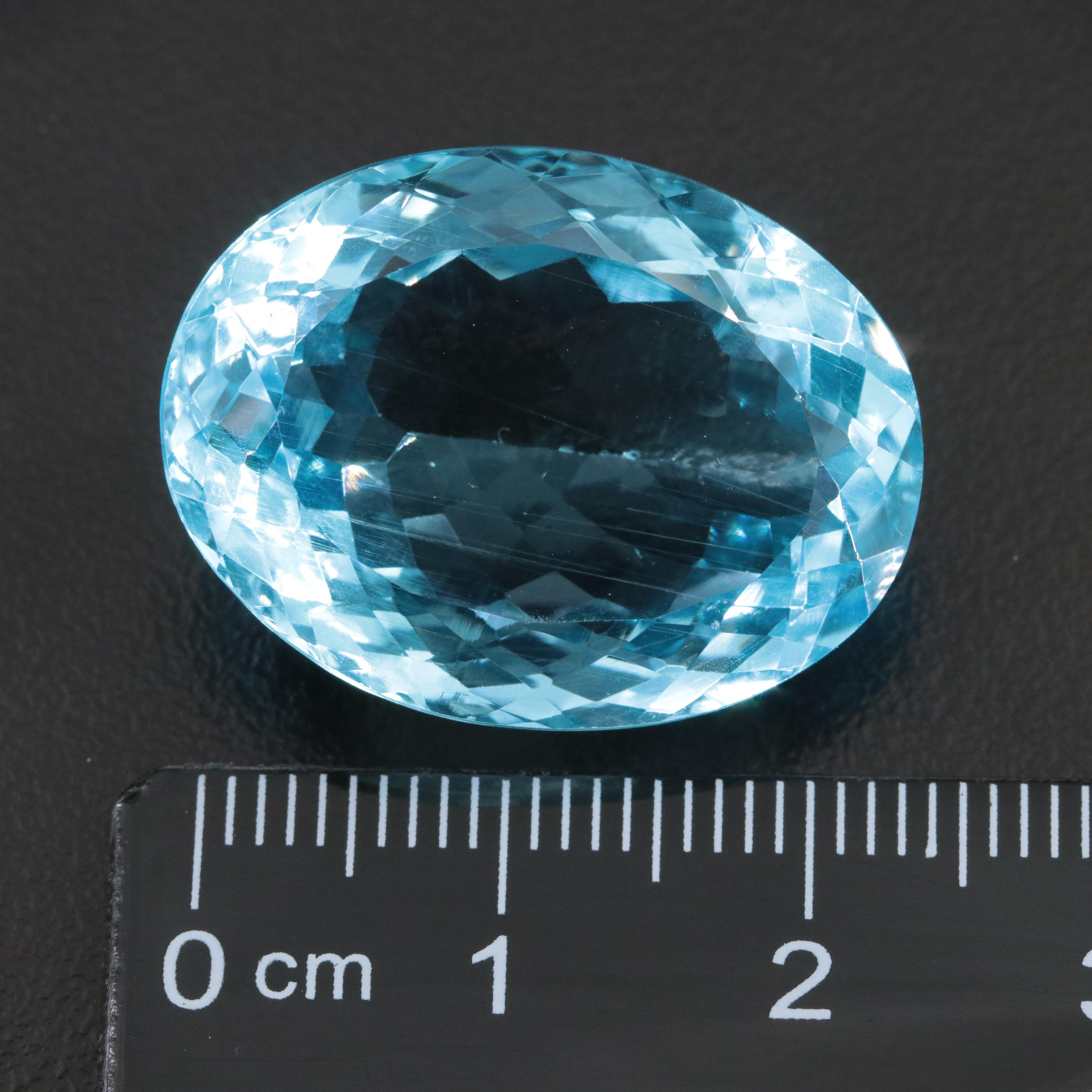 Loose 41.55 CT Blue Topaz