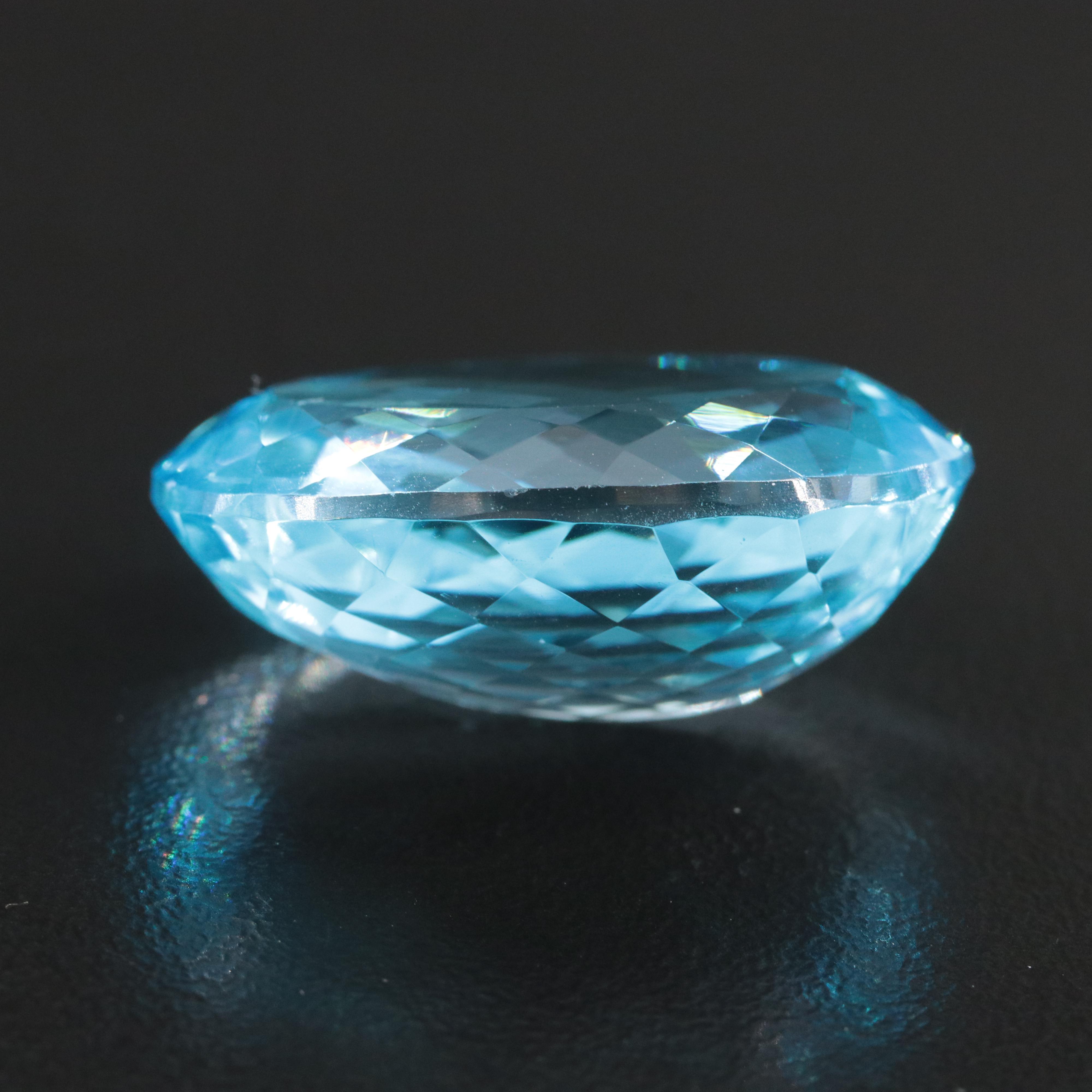 Loose 41.55 CT Blue Topaz