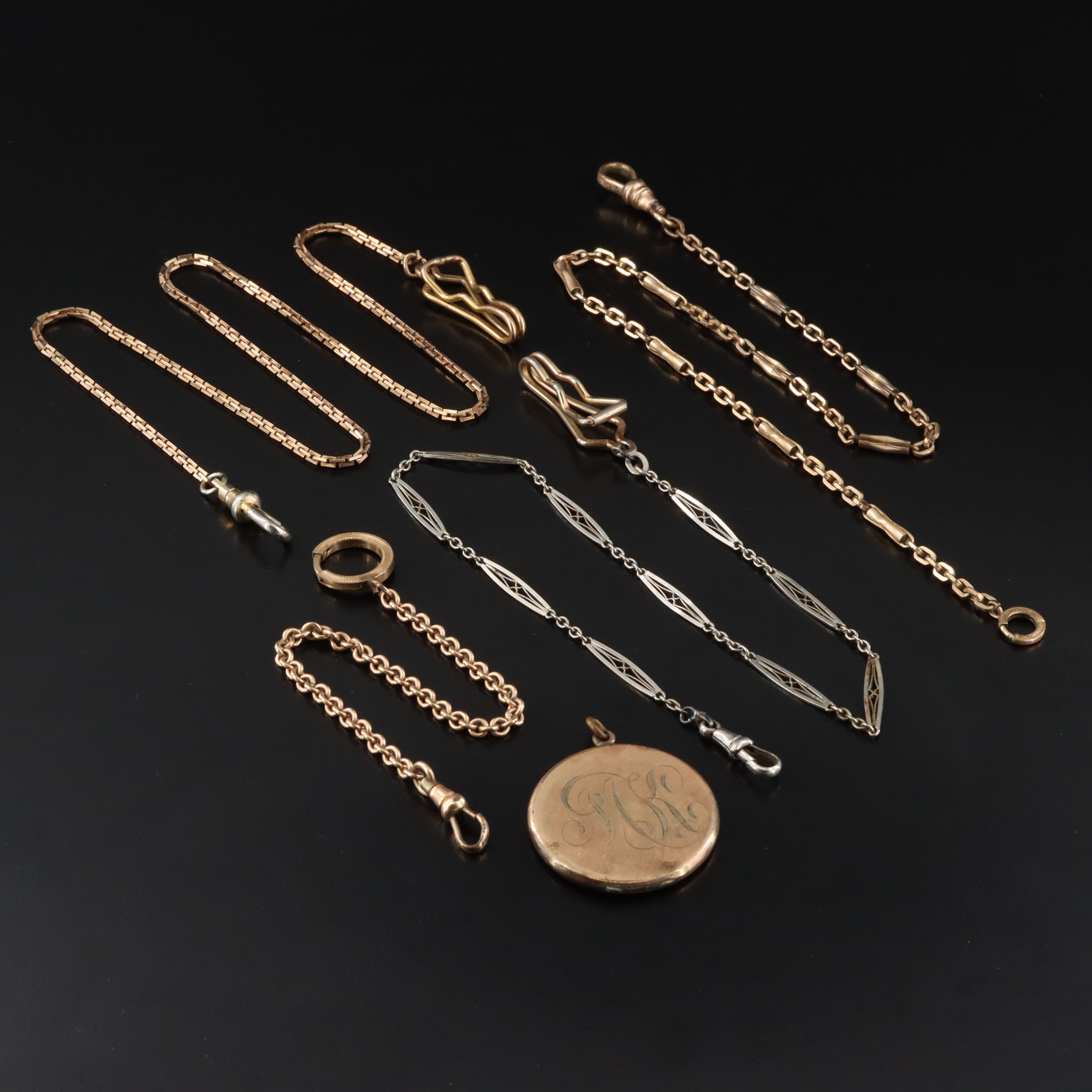 Antique and Vintage Watch Fobs and Mourning Locket