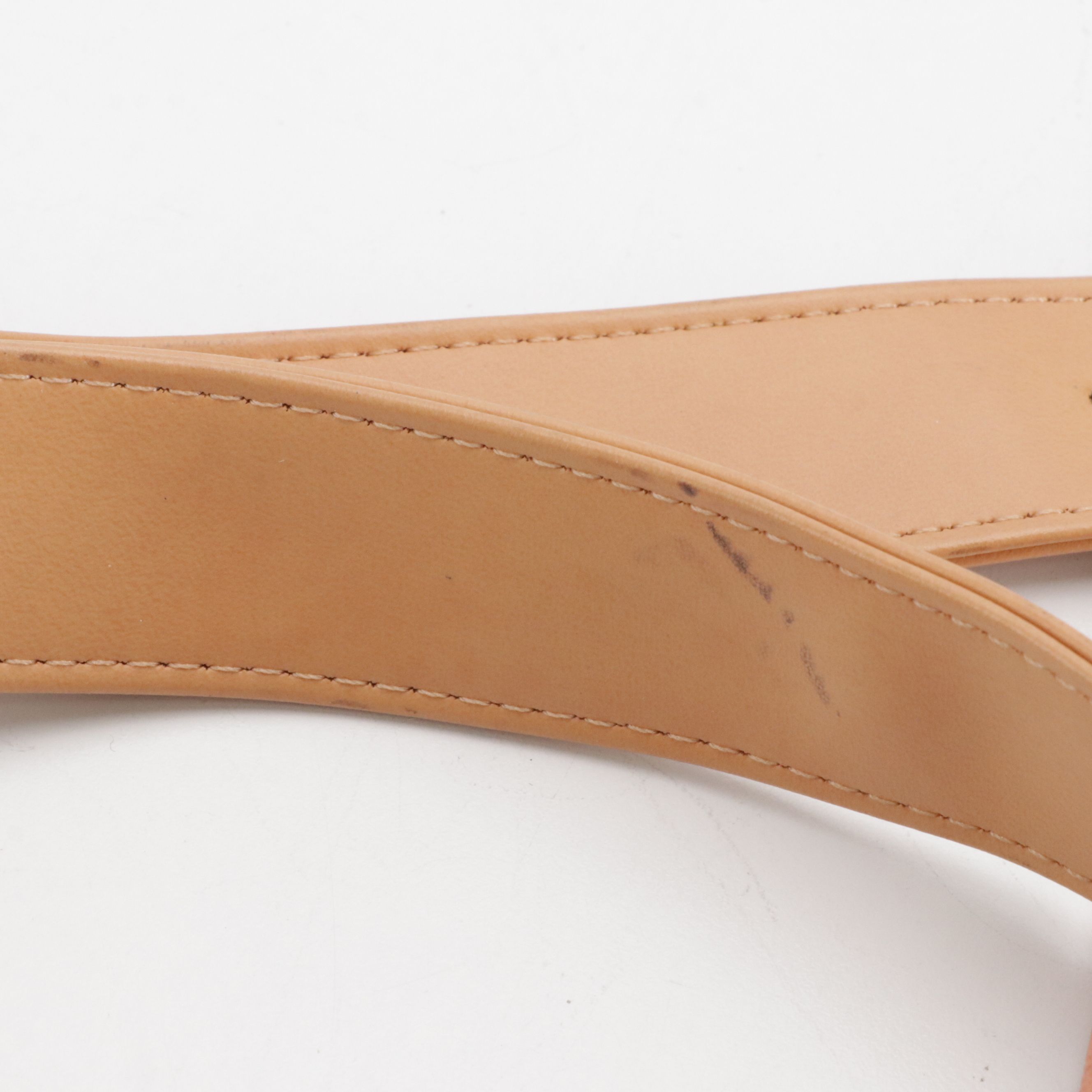 Chloé Two-Way Golf Club Holder in Salmon and Tan Leather