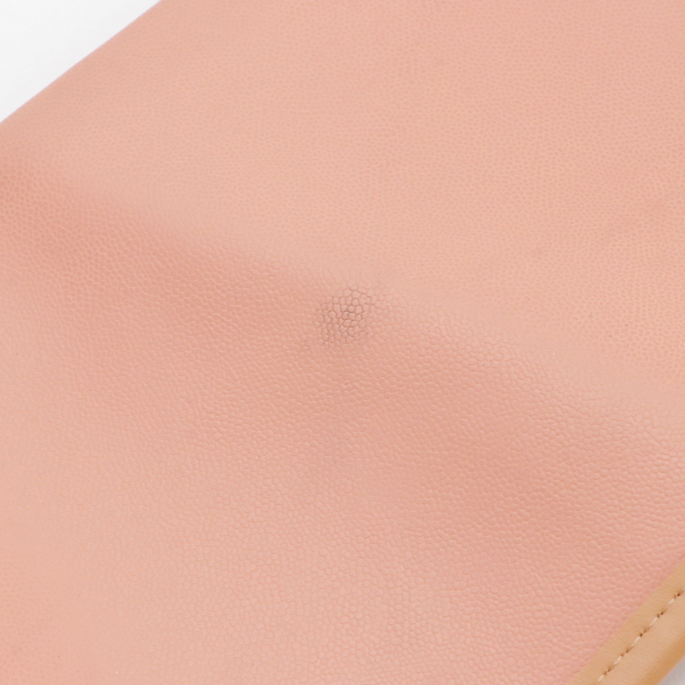 Chloé Two-Way Golf Club Holder in Salmon and Tan Leather