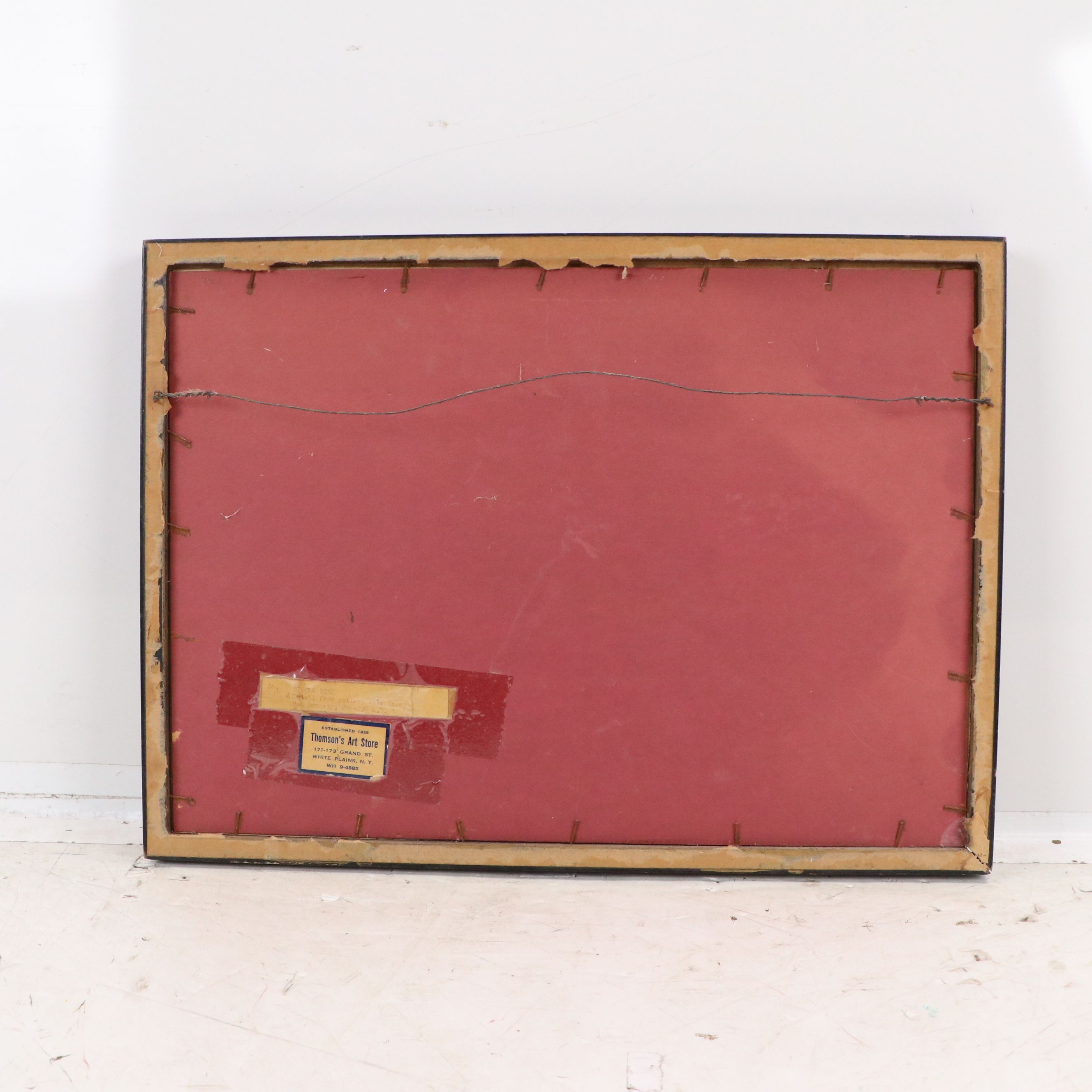 Chinese Taoist Rubbing "Vermilion Bird of the South"