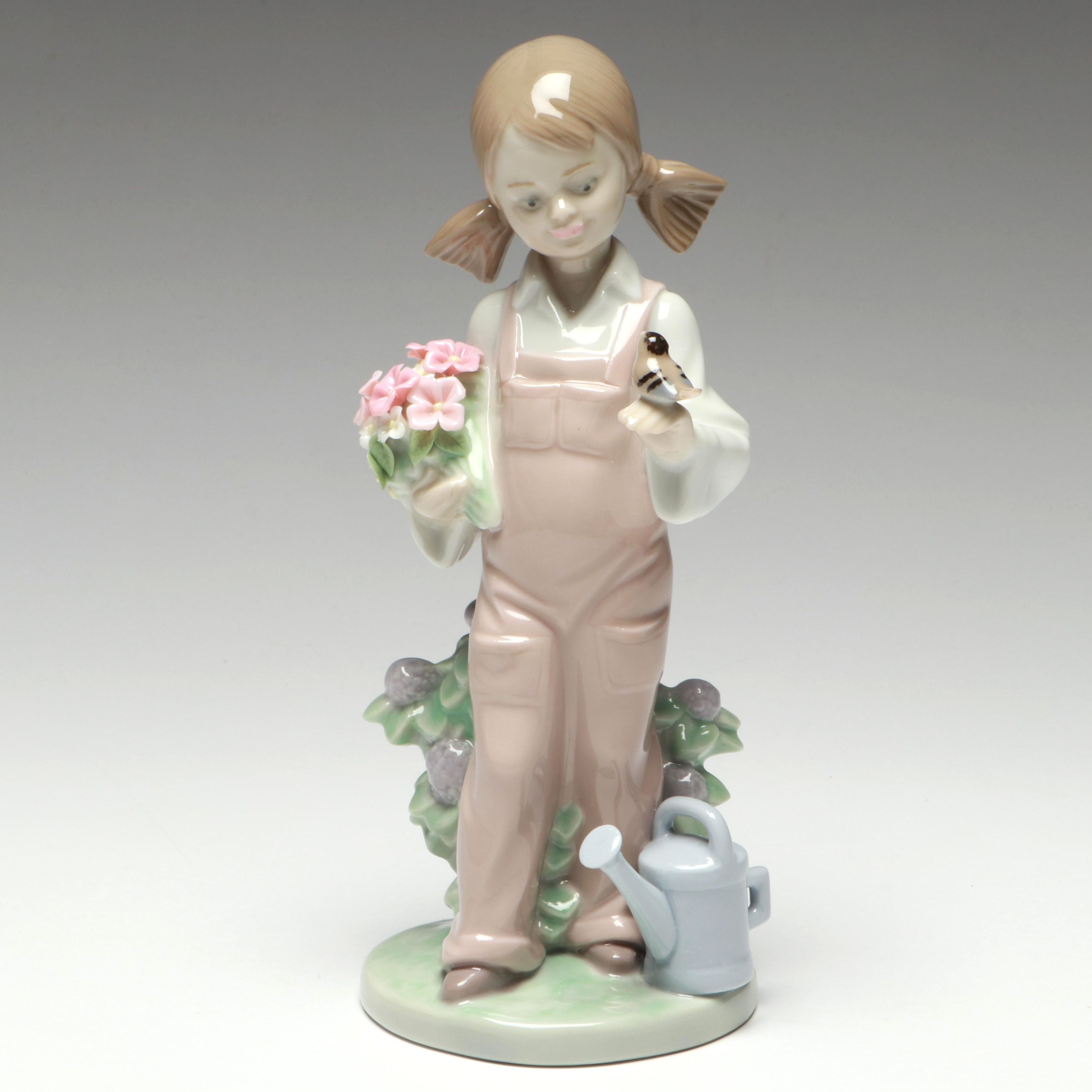 Lladró "Spring" Porcelain Figurine, 1983