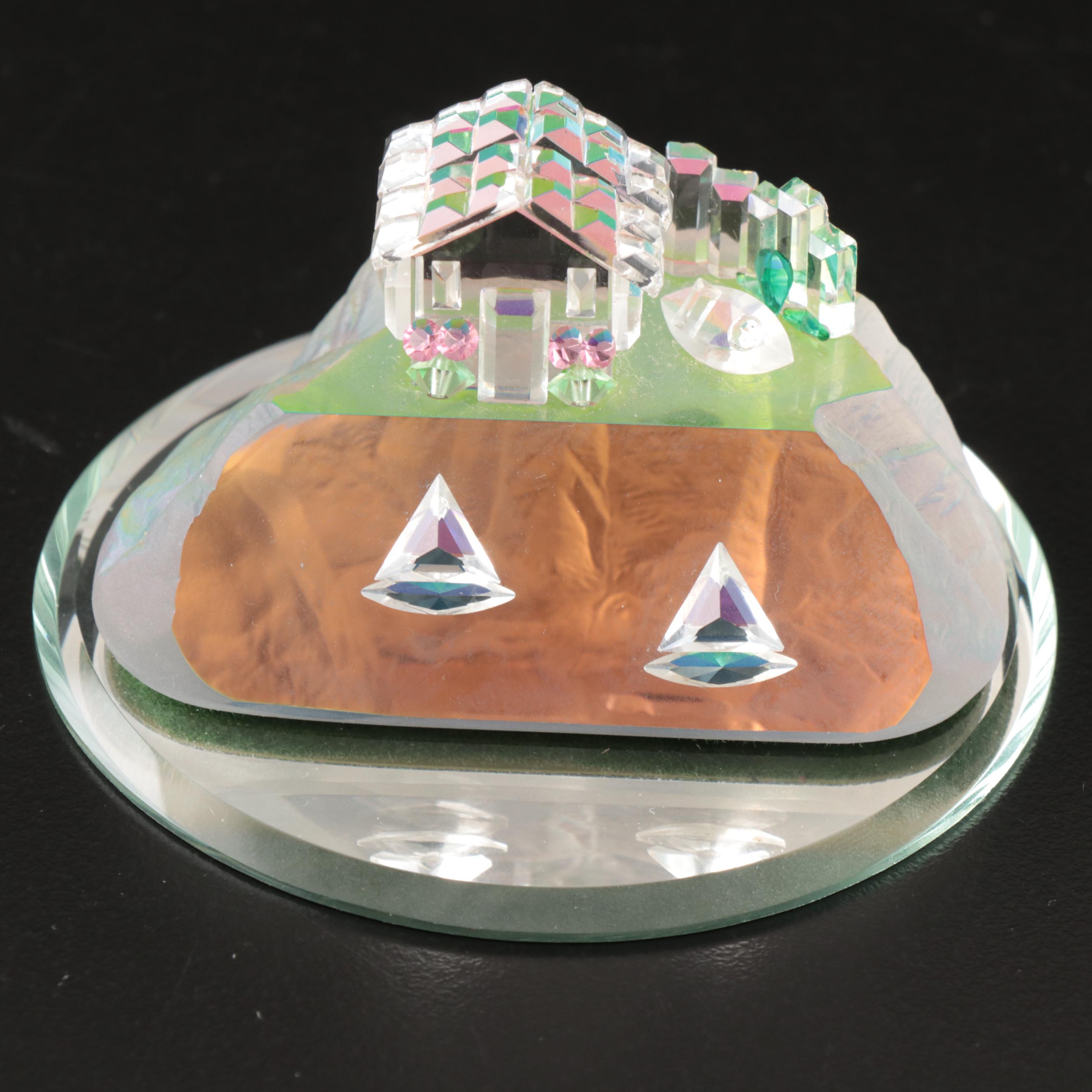 Crystal World and Other Crystal Figurines