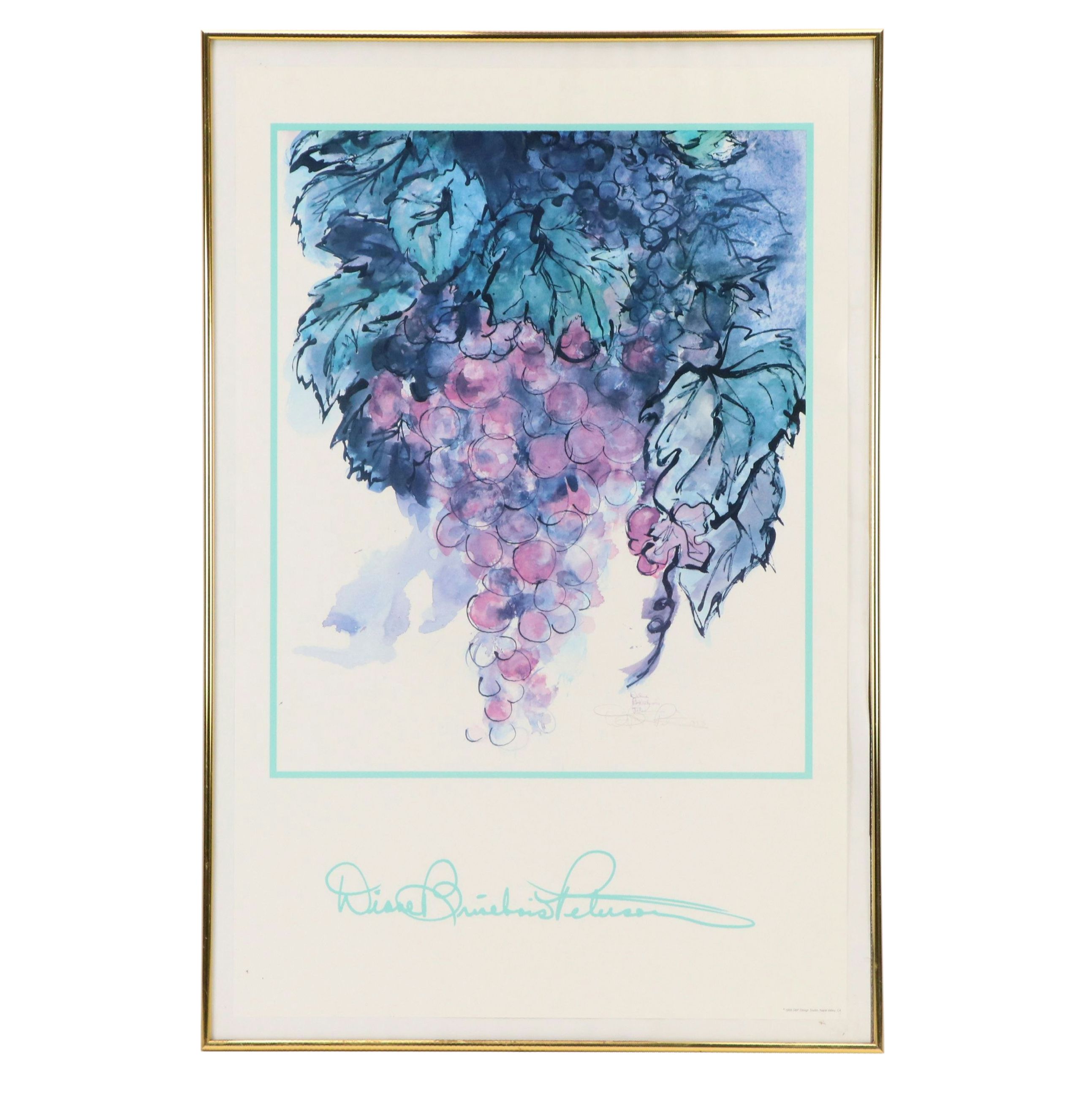 Ronald Searle Offset Lithograph "A Cheerful Bunch," 1993