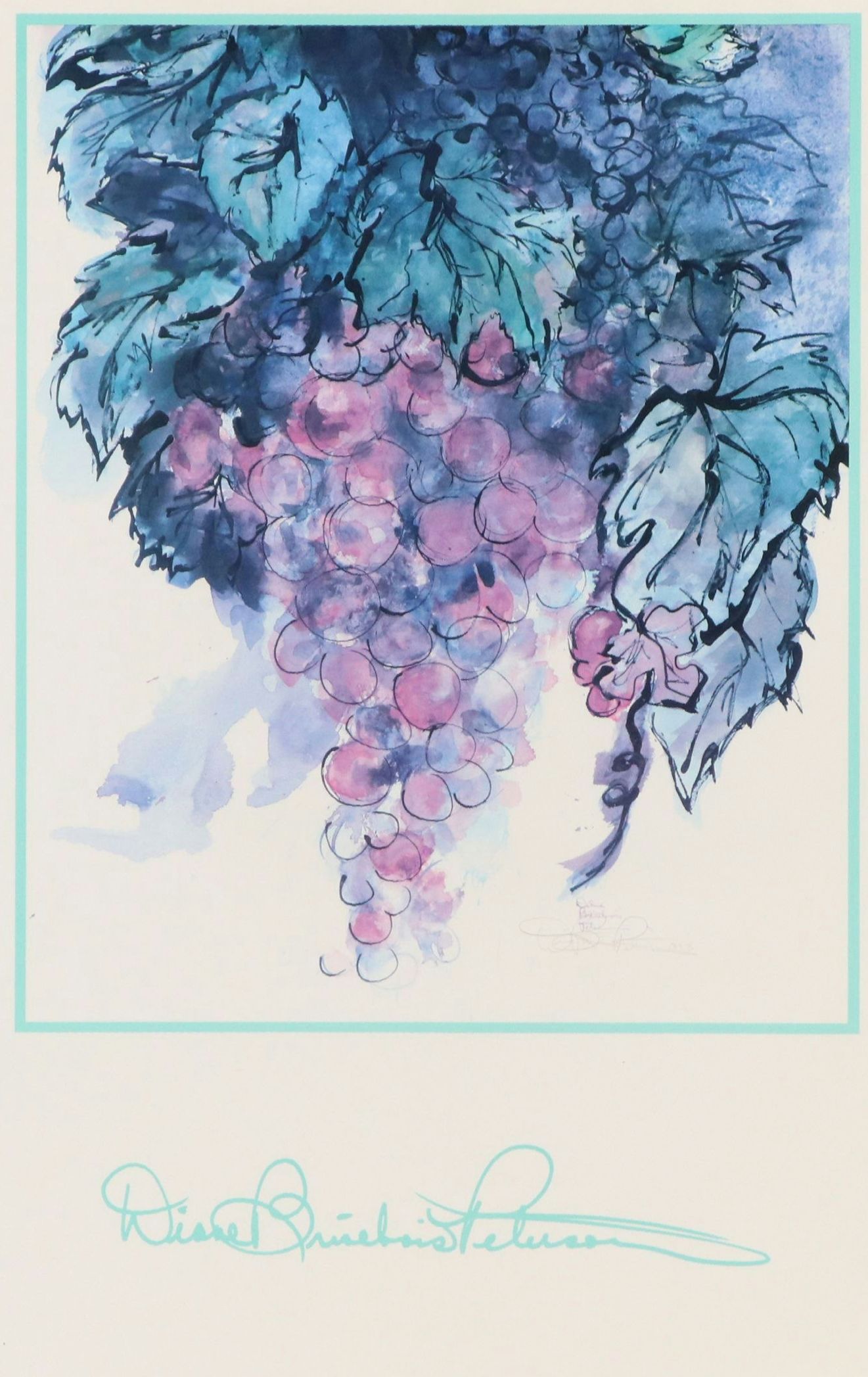 Ronald Searle Offset Lithograph "A Cheerful Bunch," 1993