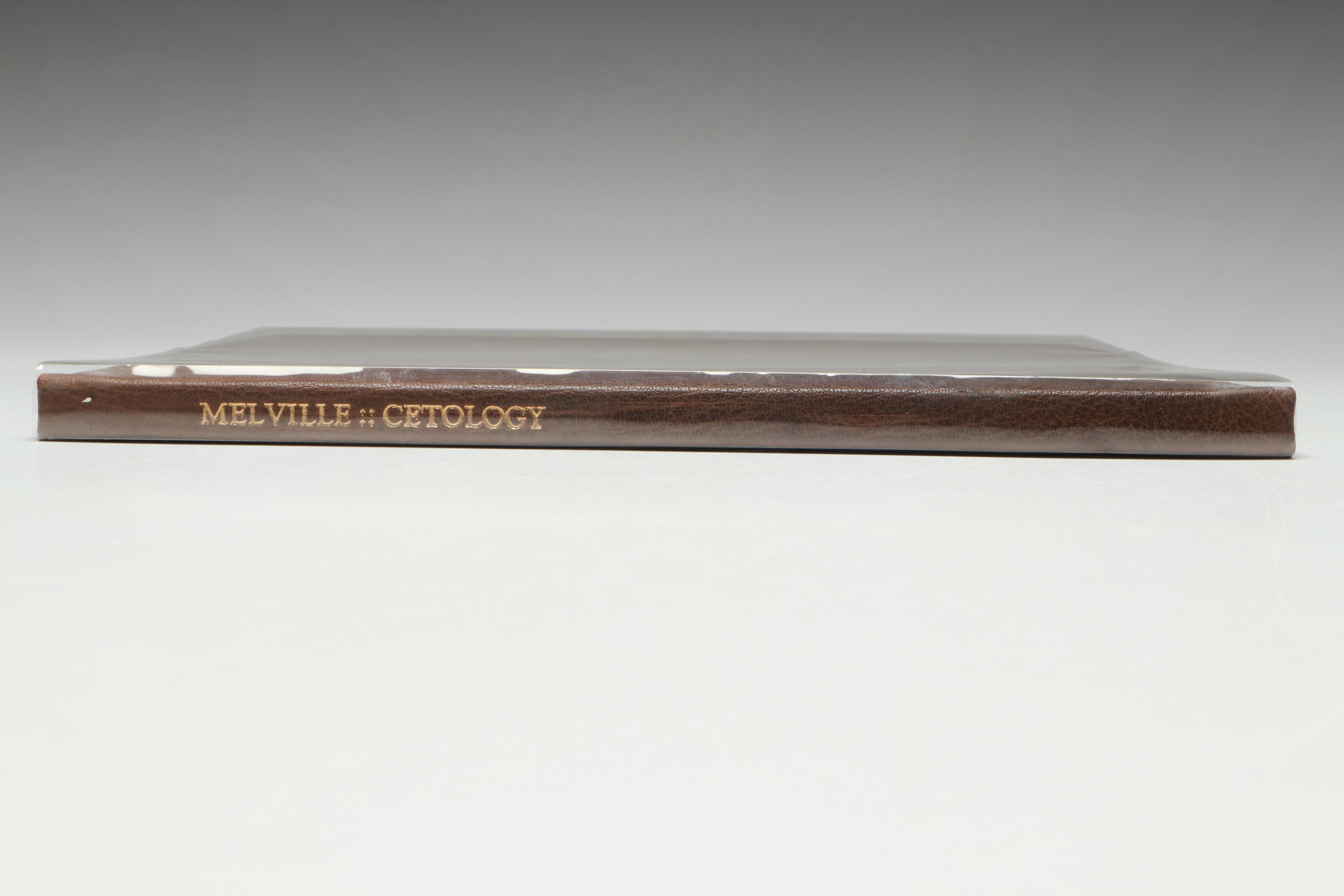 Limited Edition "Cetology" by Herman Melville, 1973