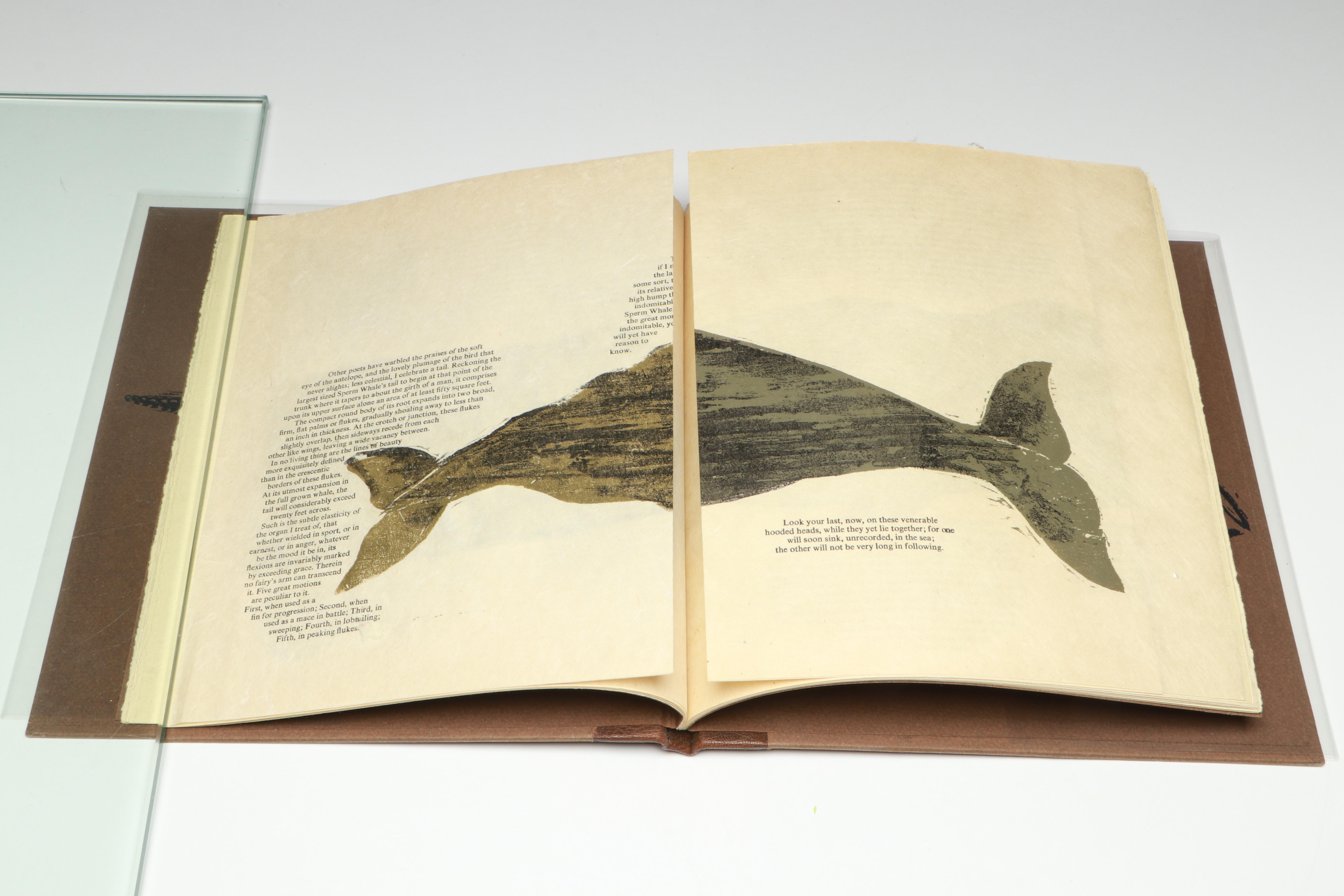 Limited Edition "Cetology" by Herman Melville, 1973