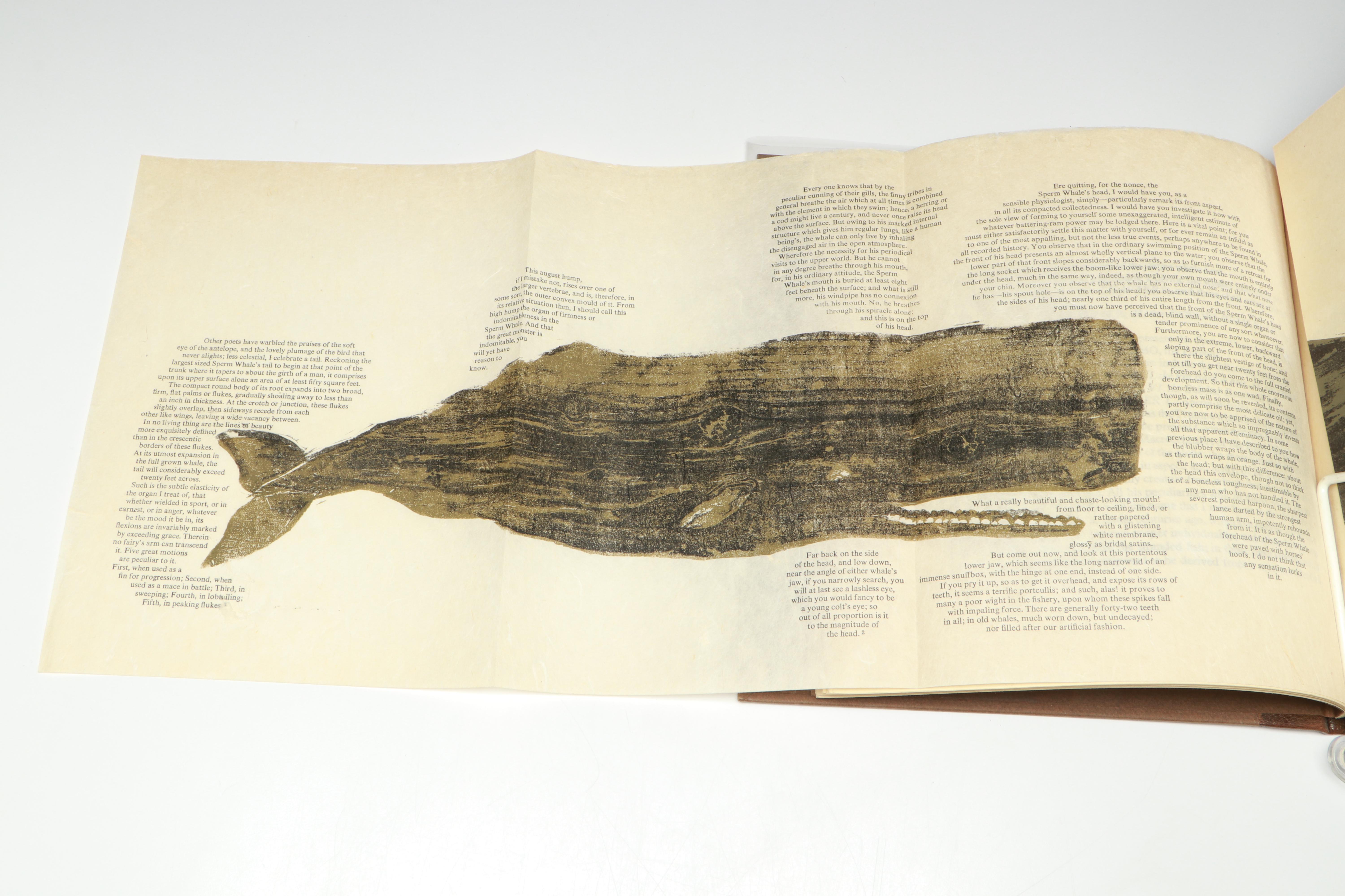 Limited Edition "Cetology" by Herman Melville, 1973