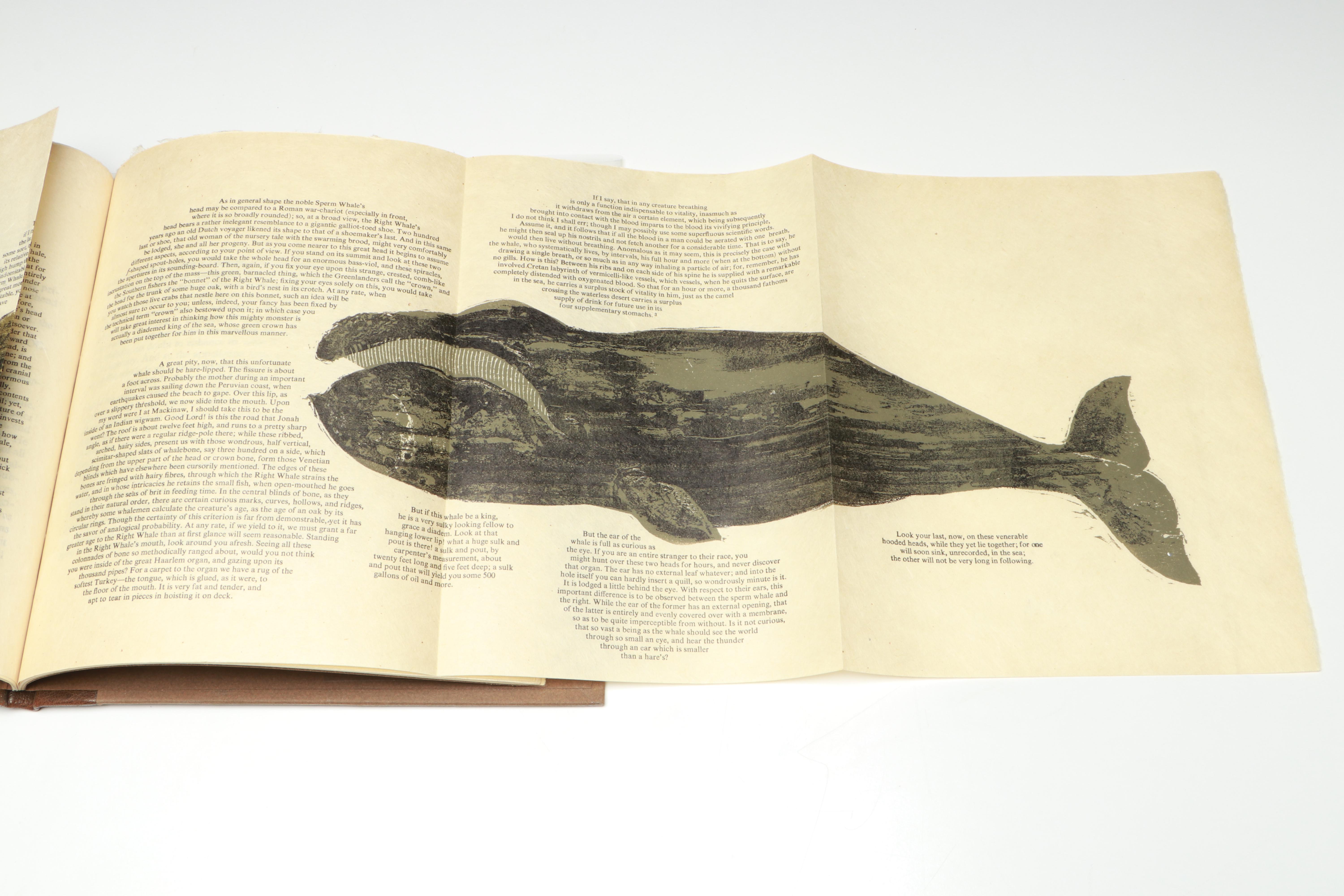 Limited Edition "Cetology" by Herman Melville, 1973