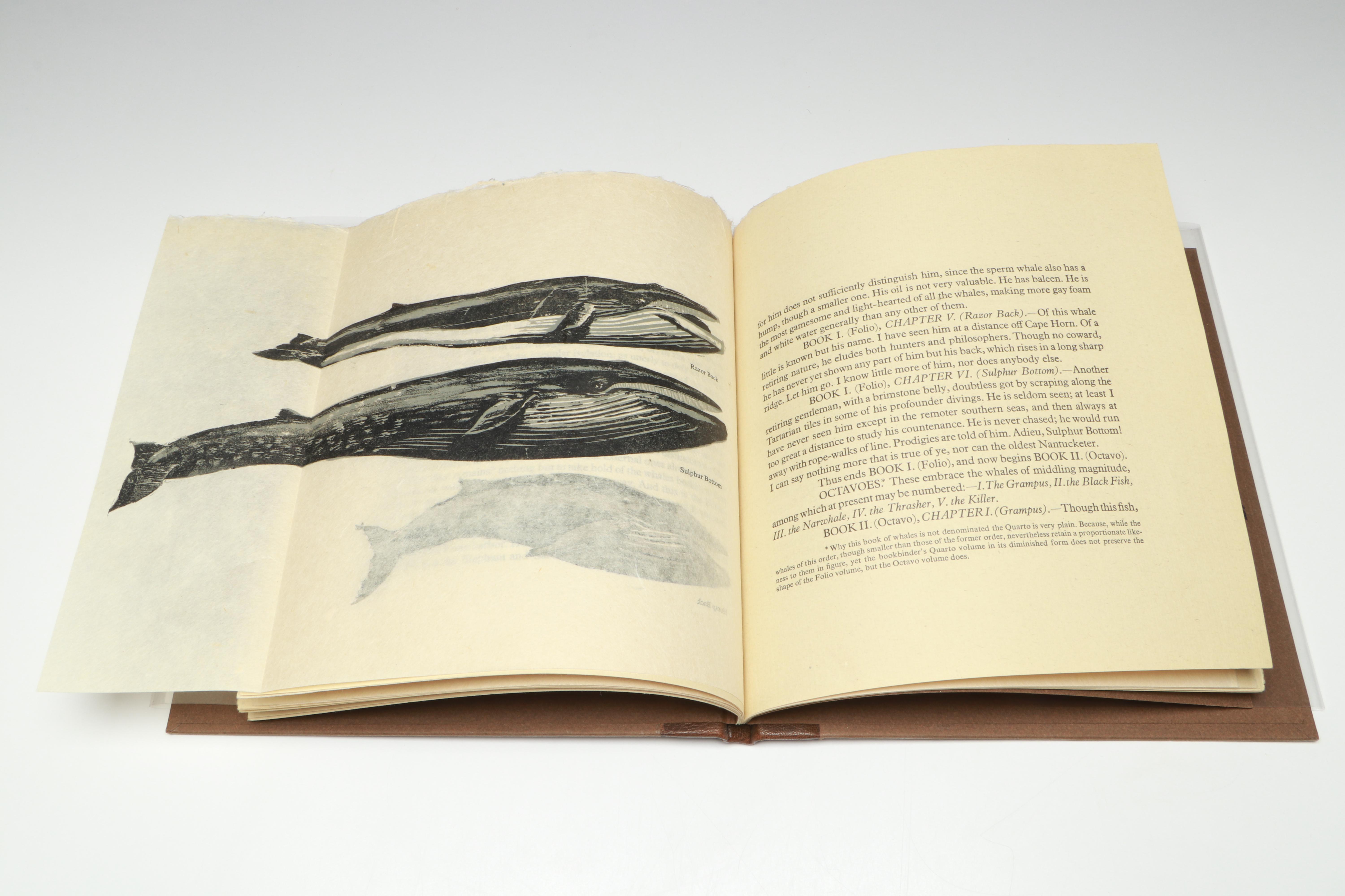 Limited Edition "Cetology" by Herman Melville, 1973