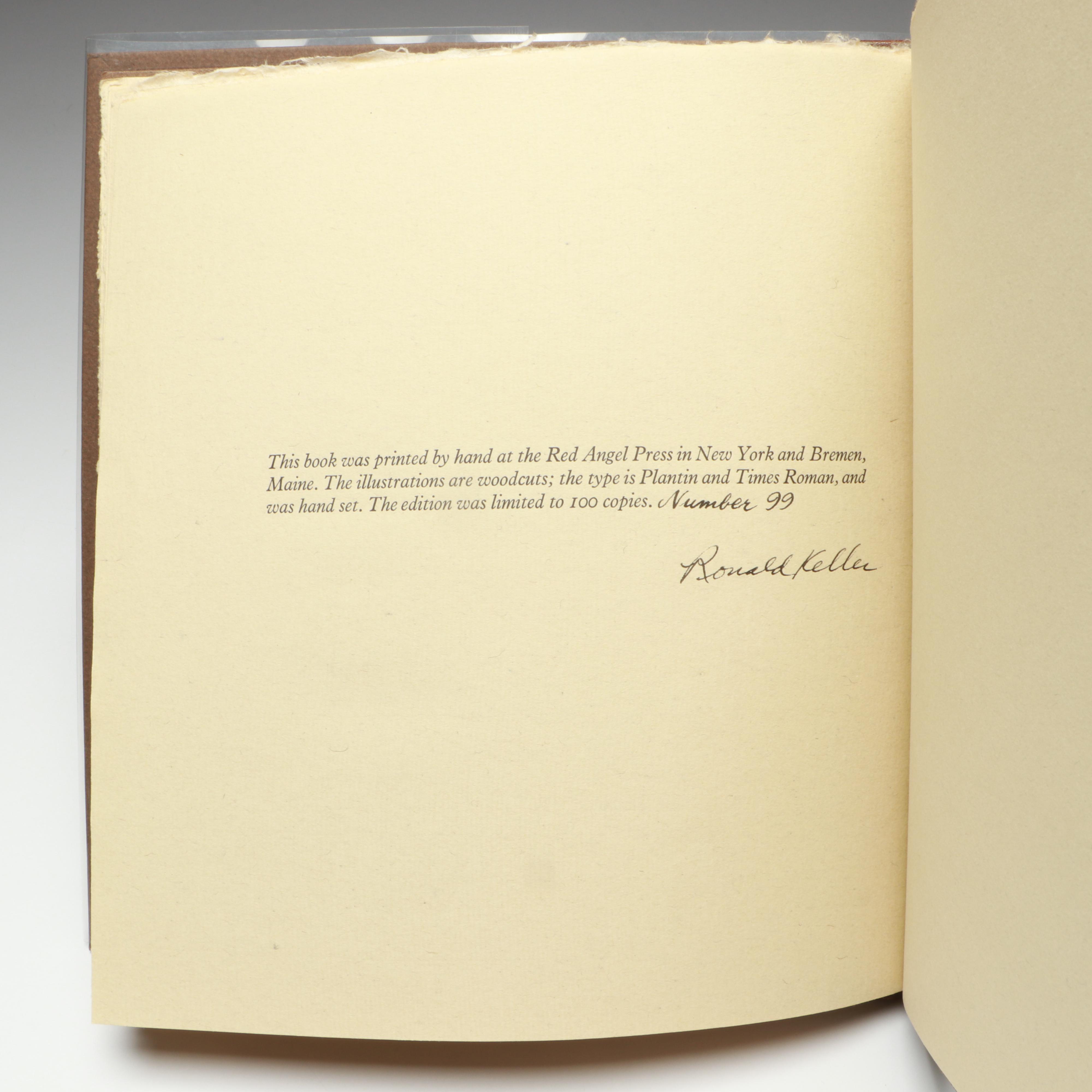 Limited Edition "Cetology" by Herman Melville, 1973