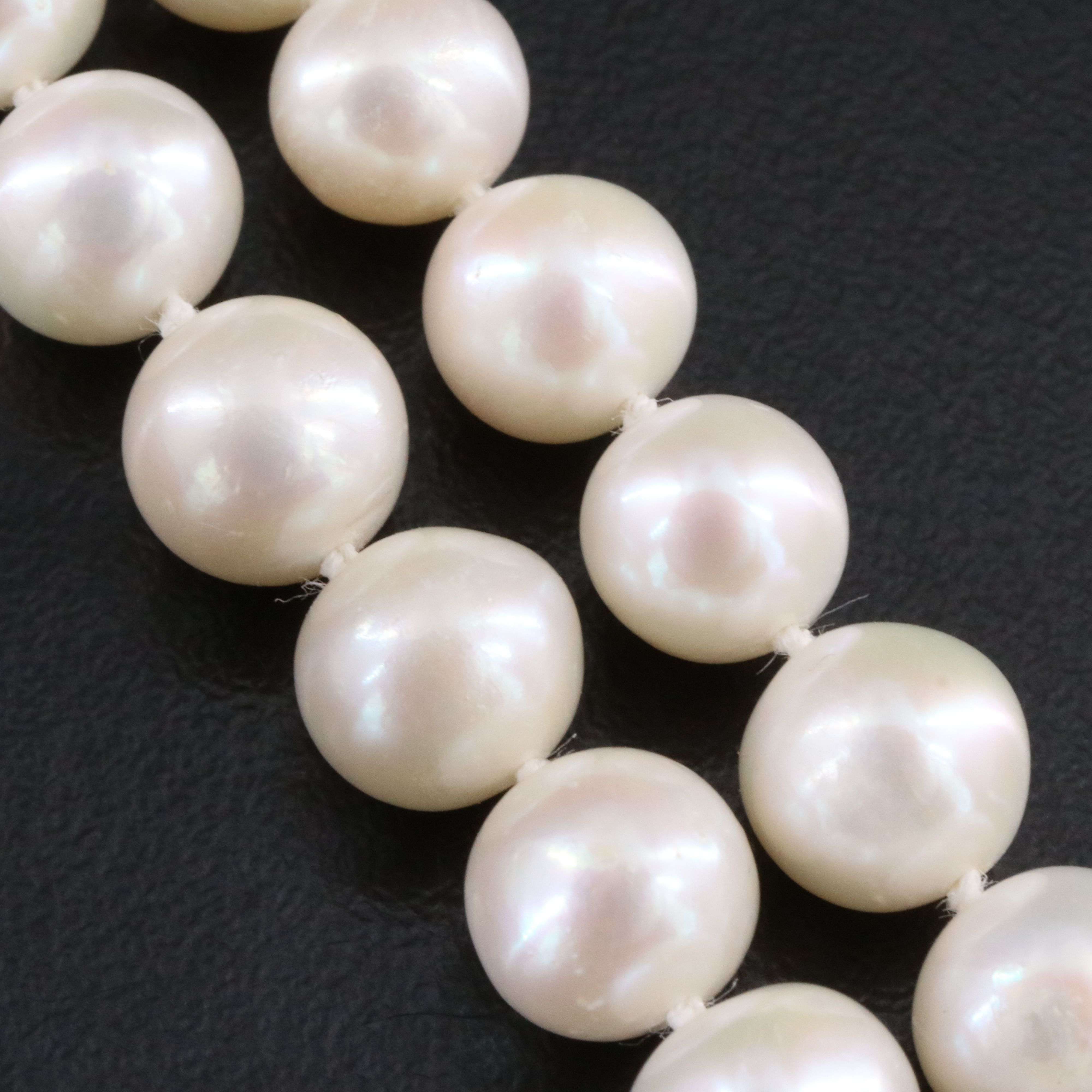 Pearl Necklace with 14K Clasp