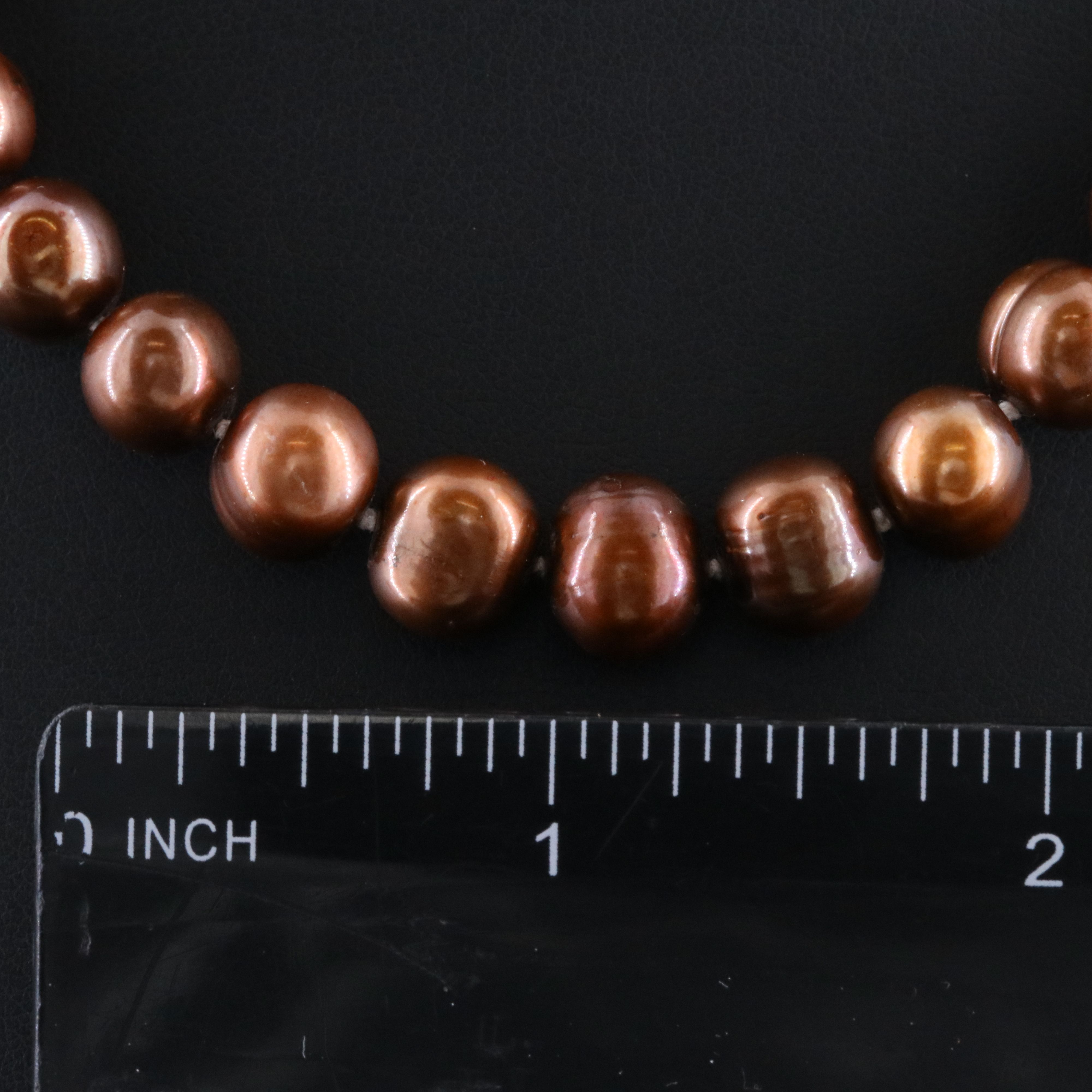 9.00 – 10.25 MM Pearl Necklace with 14K Clasp